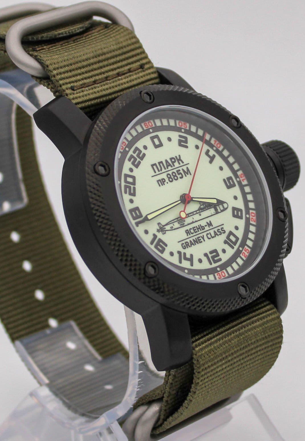 Часы ПЛАРК 885М Ясень-М (Graney class) механические (Ракета 2623) 103.1193.21