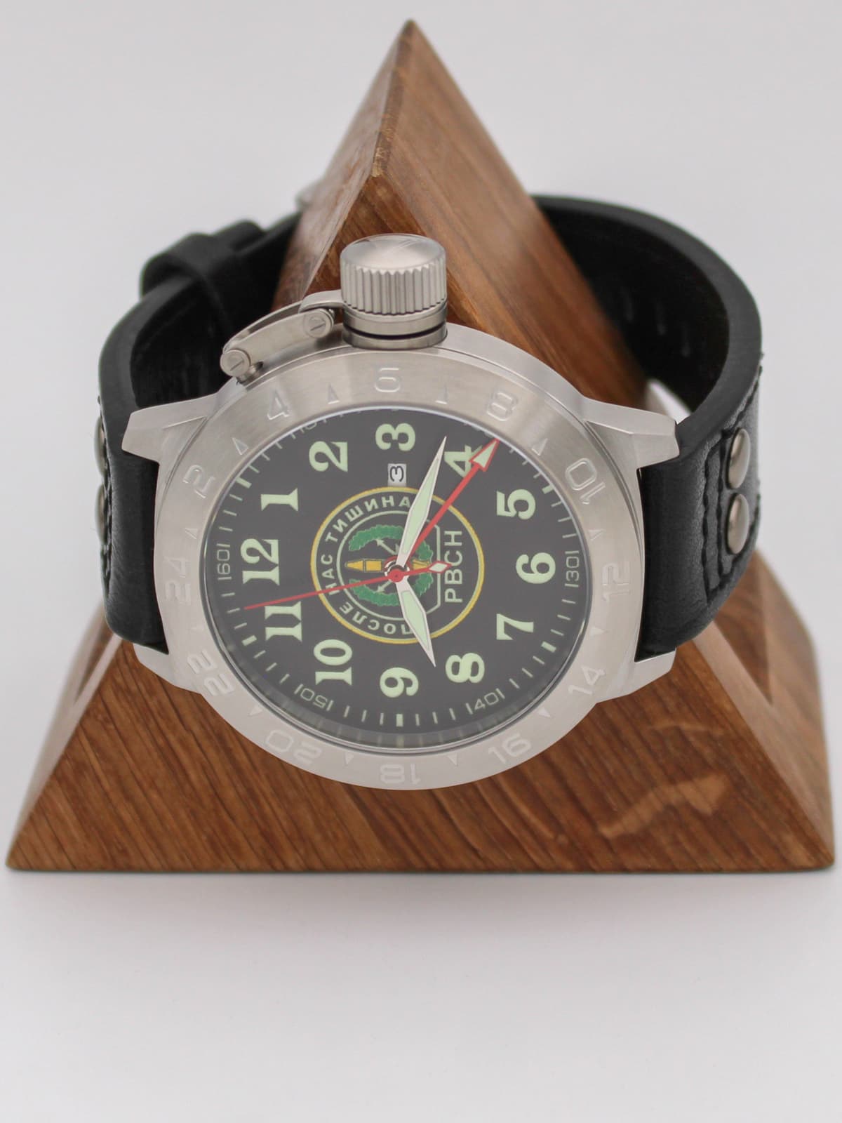 Часы РВСН механические с автоподзаводом (Seiko NH34A) 52.308.01