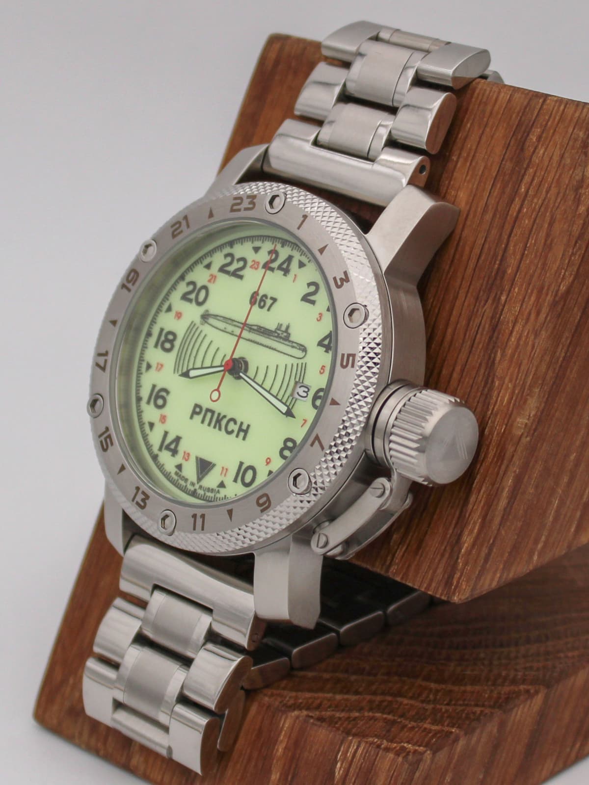 Часы 667 РПКСН кварцевые (Ronda 515.24H) Q47.038.2