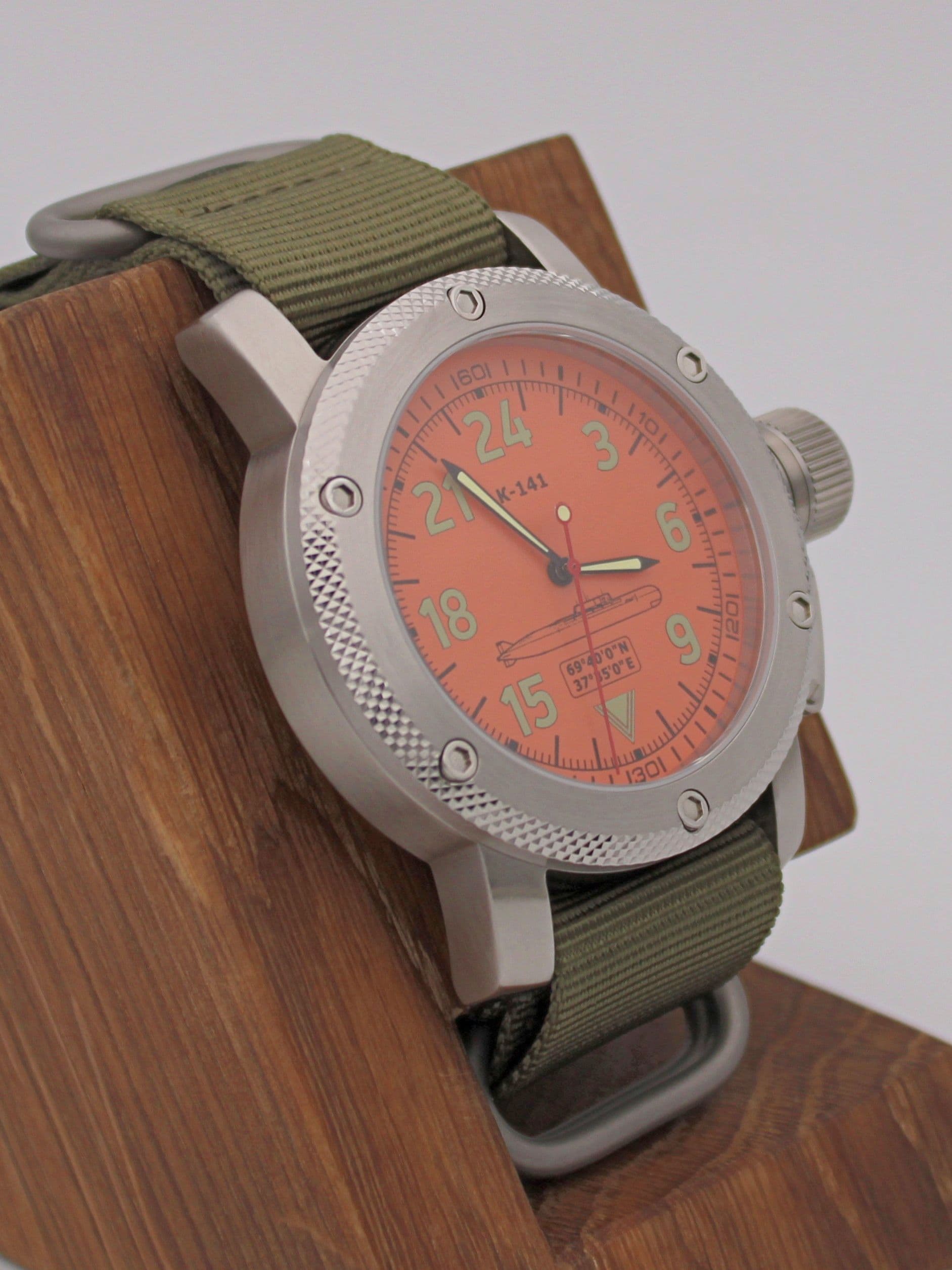 Часы К-141 / Курск (Oscar-II) механические с автоподзаводом (Восток 2431) 01.088.21