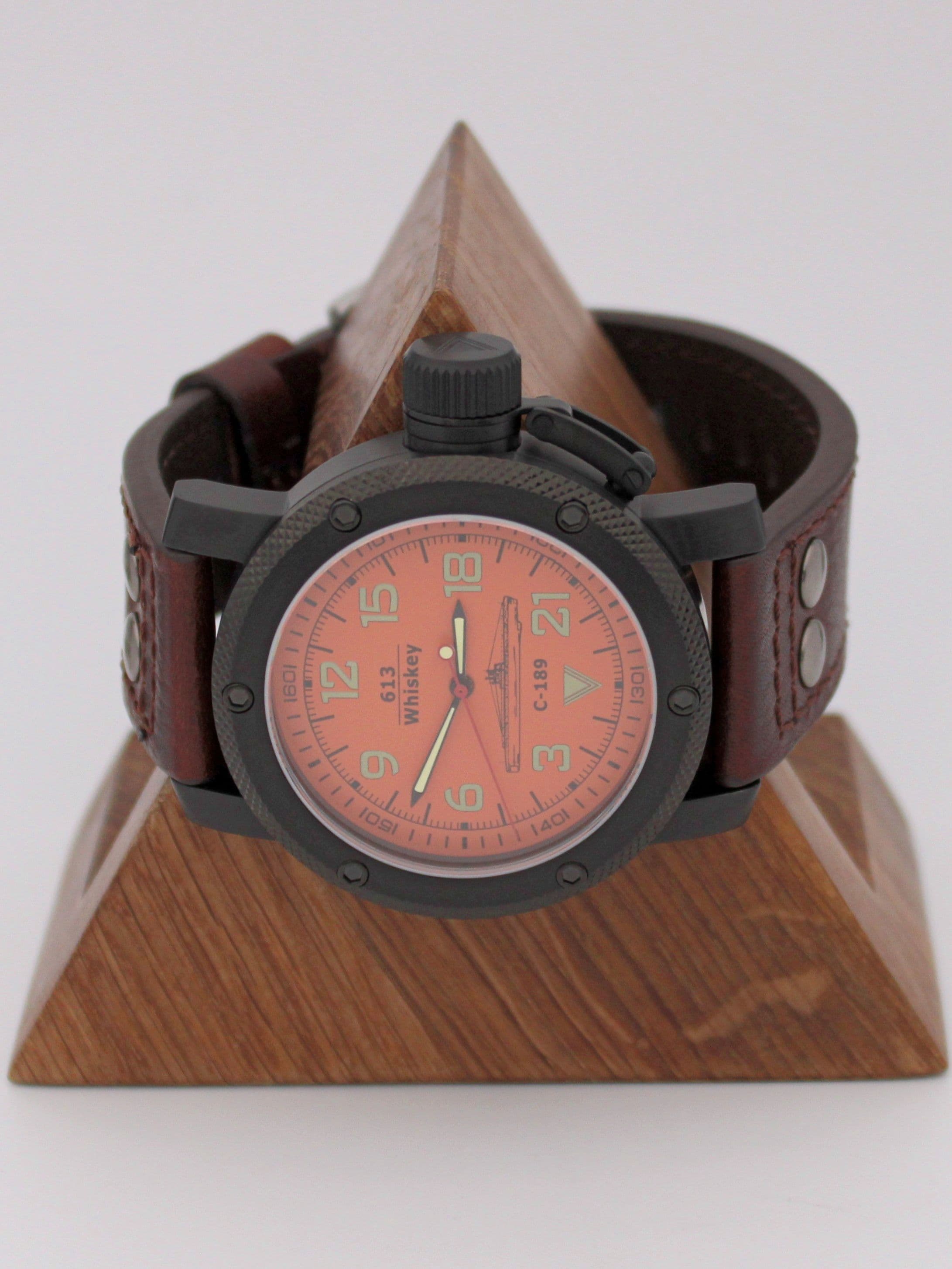 Часы С-189 (Whiskey) механические с автоподзаводом (Восток 2431) 101.103.02