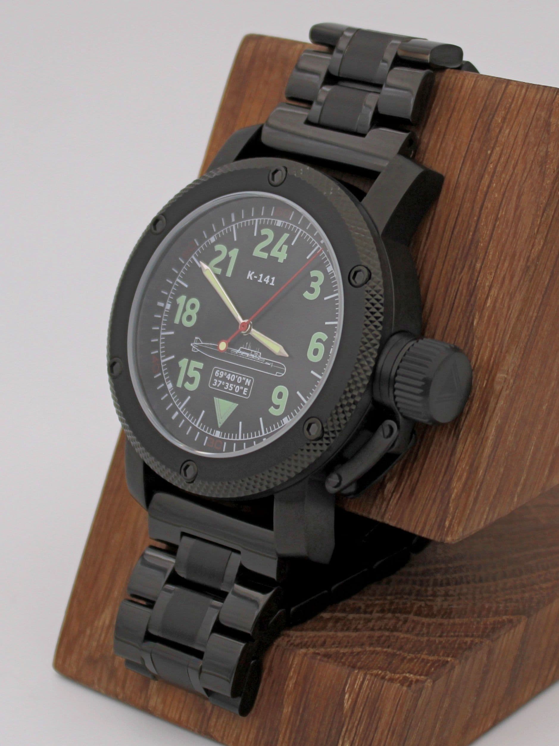 Часы К-141 / Курск (Oscar-II) механические с автоподзаводом (Восток 2431) 101.089.1