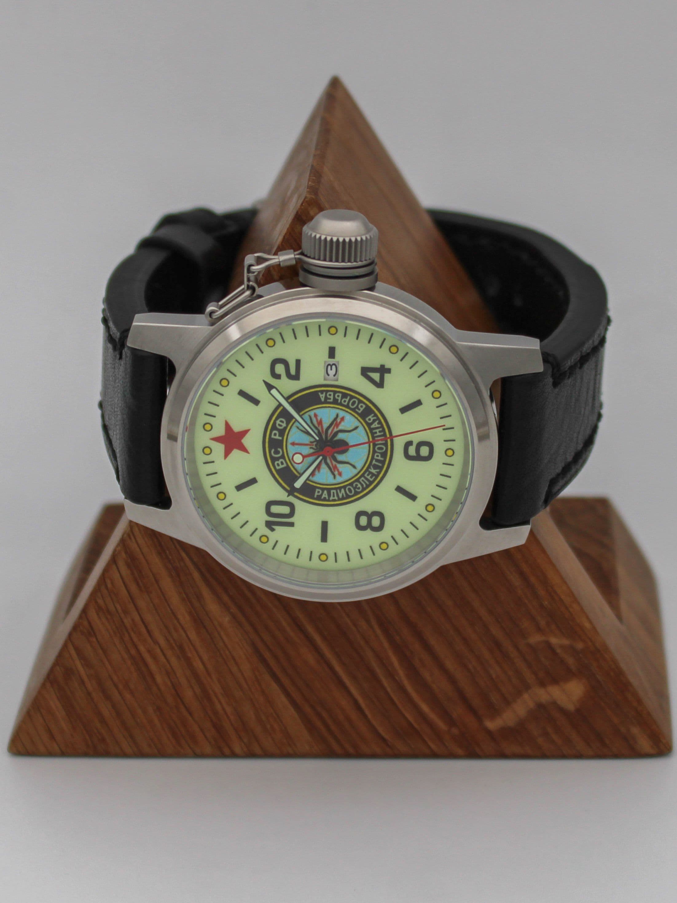 Часы Войска РЭБ механические с автоподзаводом (Seiko NH35A) 45.275.01