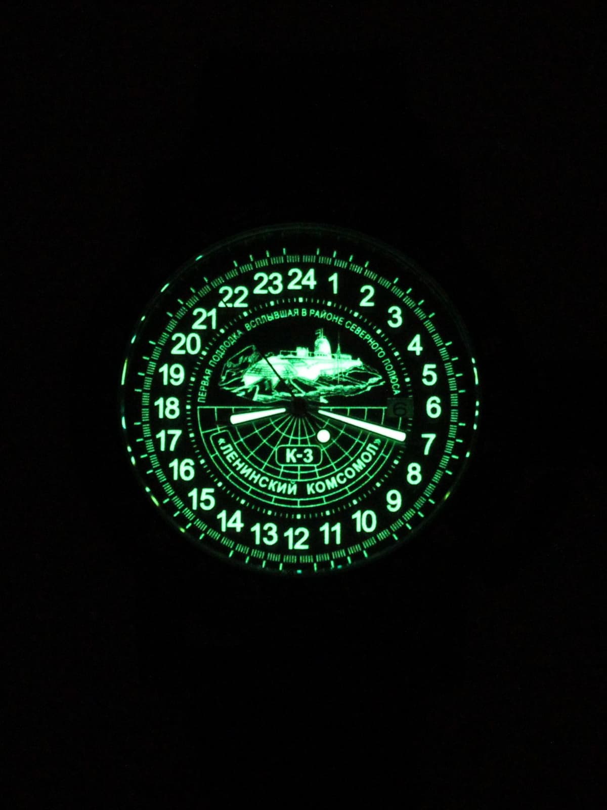 Часы К-3 "Ленинский комсомол" кварцевые (Ronda 515.24H) Q147.152.21