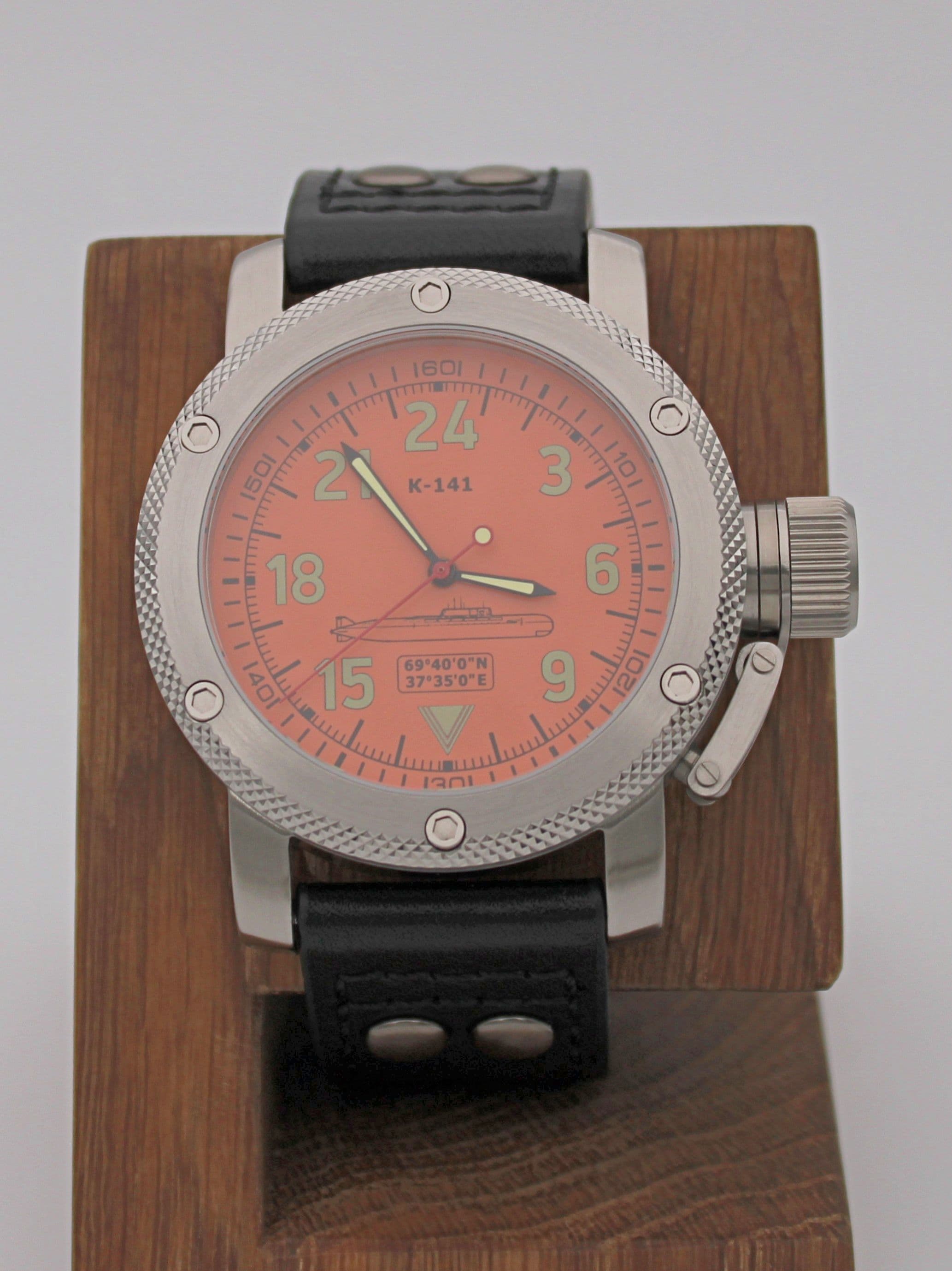Часы К-141 / Курск (Oscar-II) механические с автоподзаводом (Восток 2431) 01.088.01