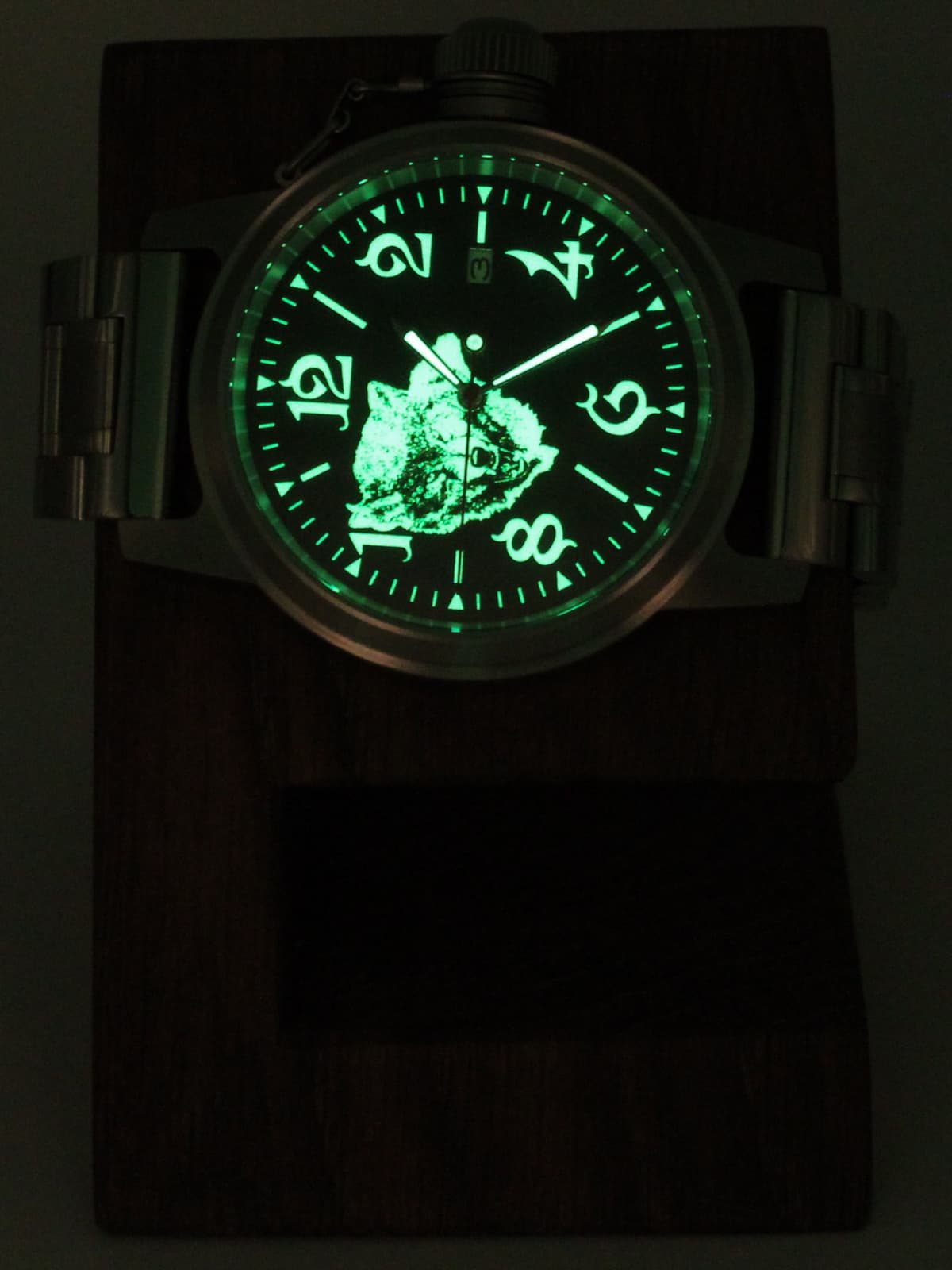 Часы Волк механические с автоподзаводом (Seiko NH35A) 45.300.2