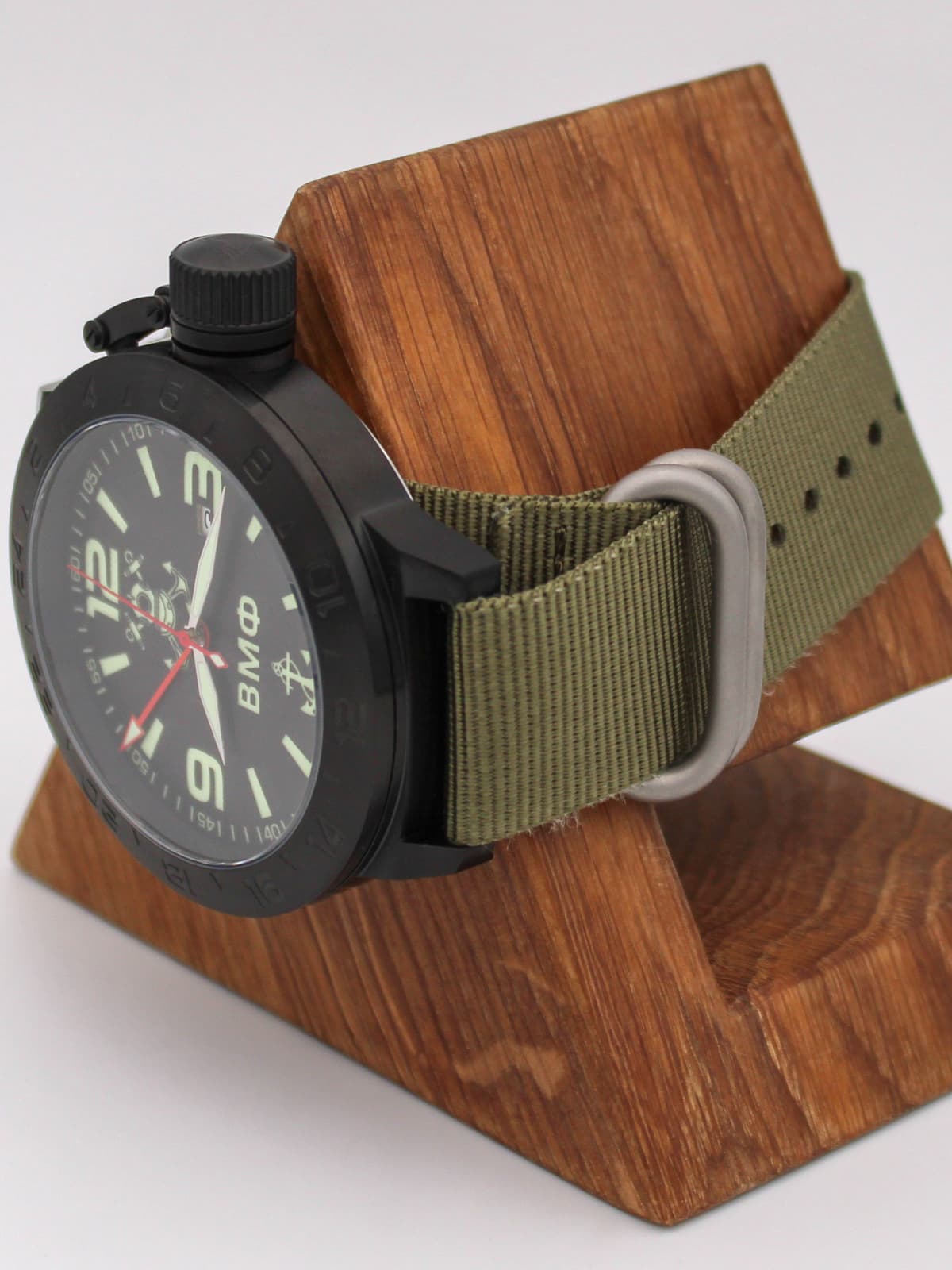 Часы ВМФ механические с автоподзаводом (Seiko NH34A) 152.026.21