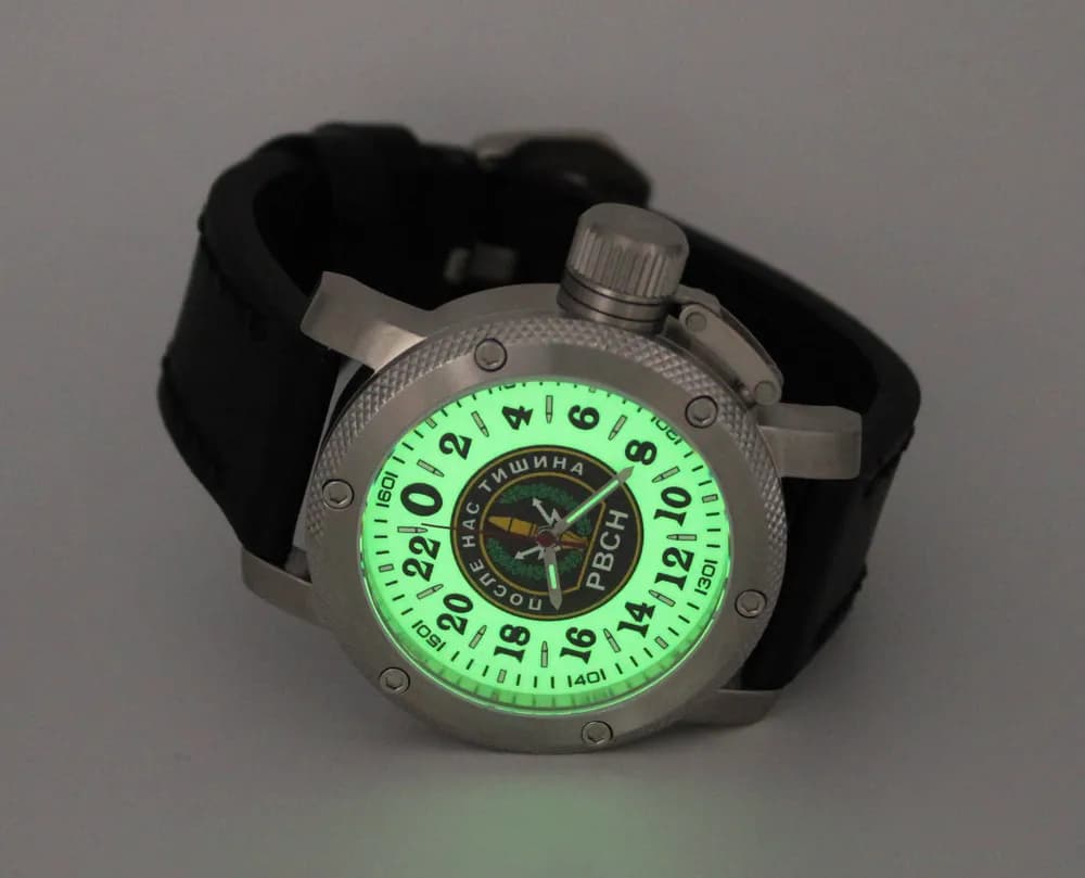 Часы наручные РВСН 1160.01 механические с автоподзаводом (сапфировое стекло), механизм Восток 2431