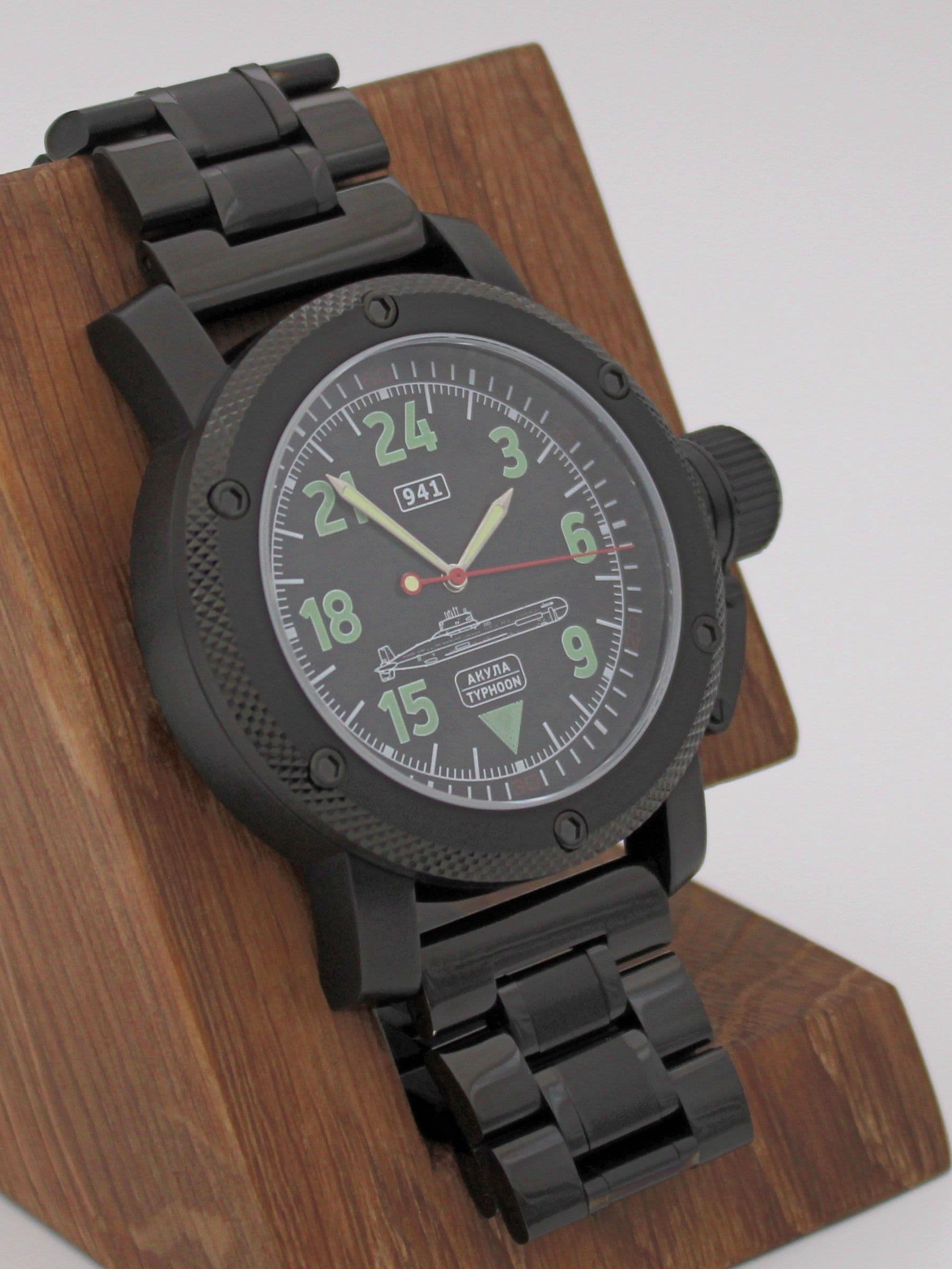 Часы 941 / Акула (Typhoon) механические с автоподзаводом (Восток 2431) 101.054.1