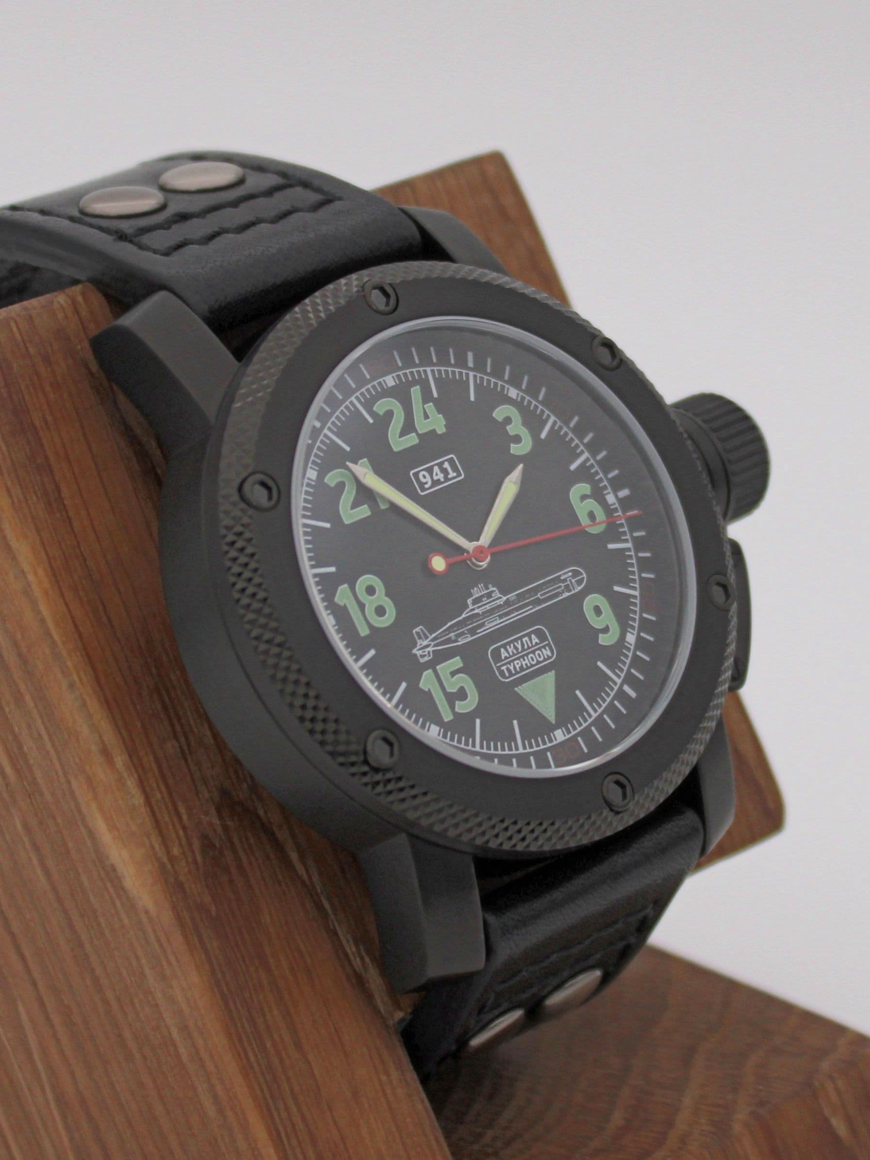 Часы 941 / Акула (Typhoon) механические с автоподзаводом (Восток 2431) 101.054.01