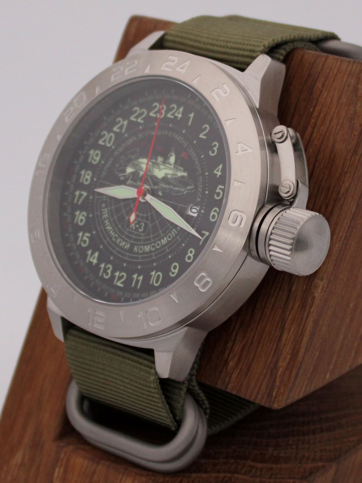 Часы К-3 "Ленинский комсомол" кварцевые (Ronda 515.24H) Q52.152.21