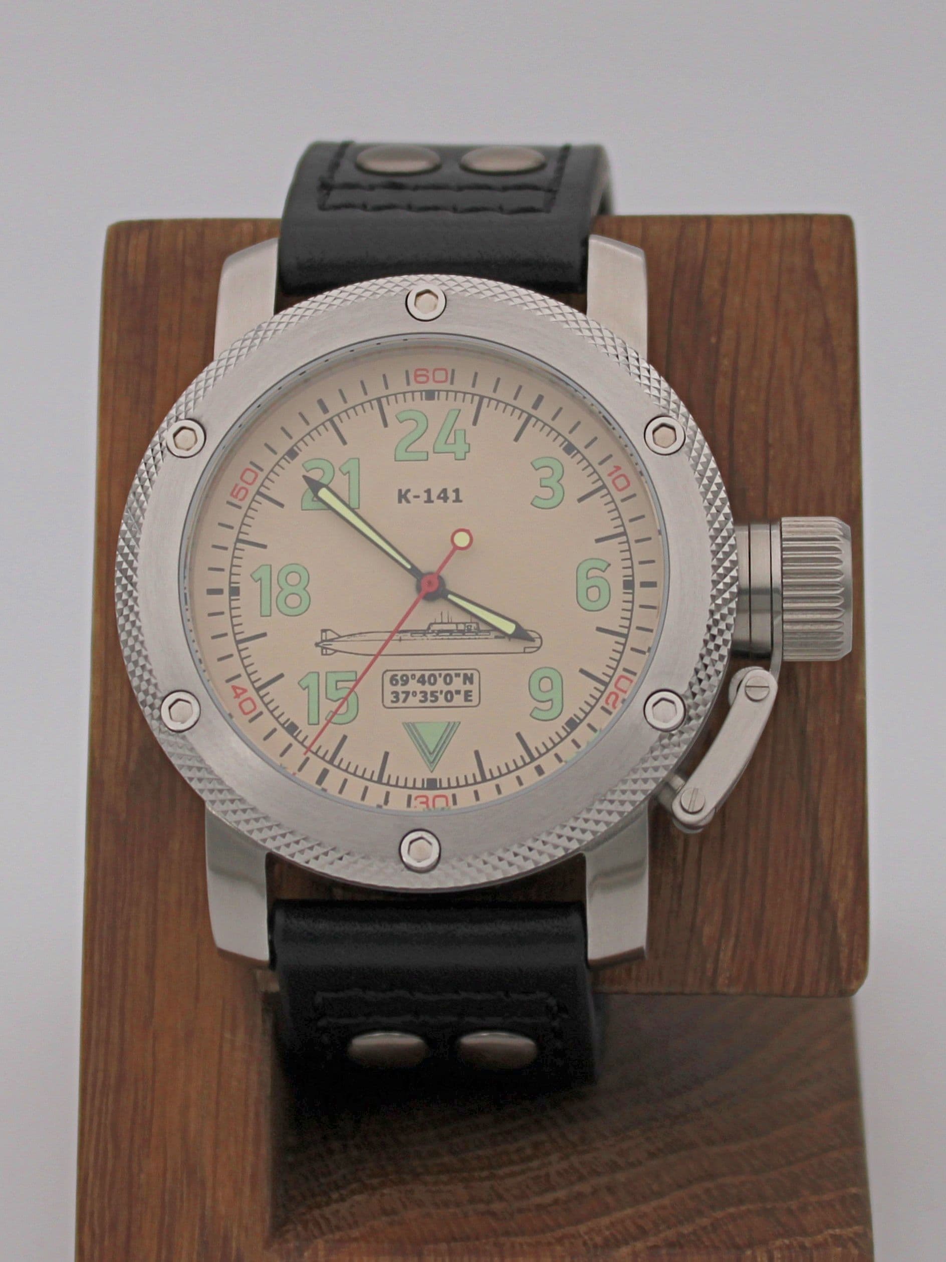 Часы К-141 / Курск (Oscar-II) механические с автоподзаводом (Восток 2431) 01.087.01