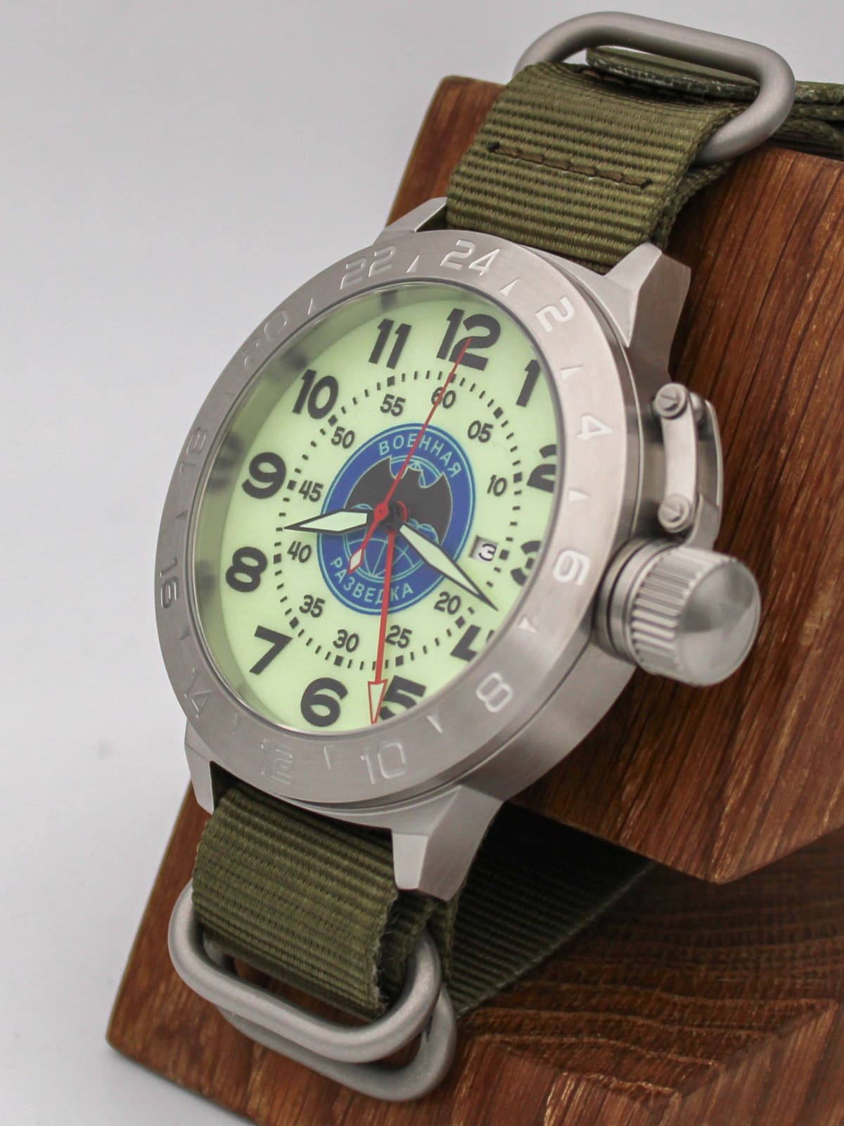 Часы Военная разведка механические с автоподзаводом (Seiko NH34A) 52.168.21