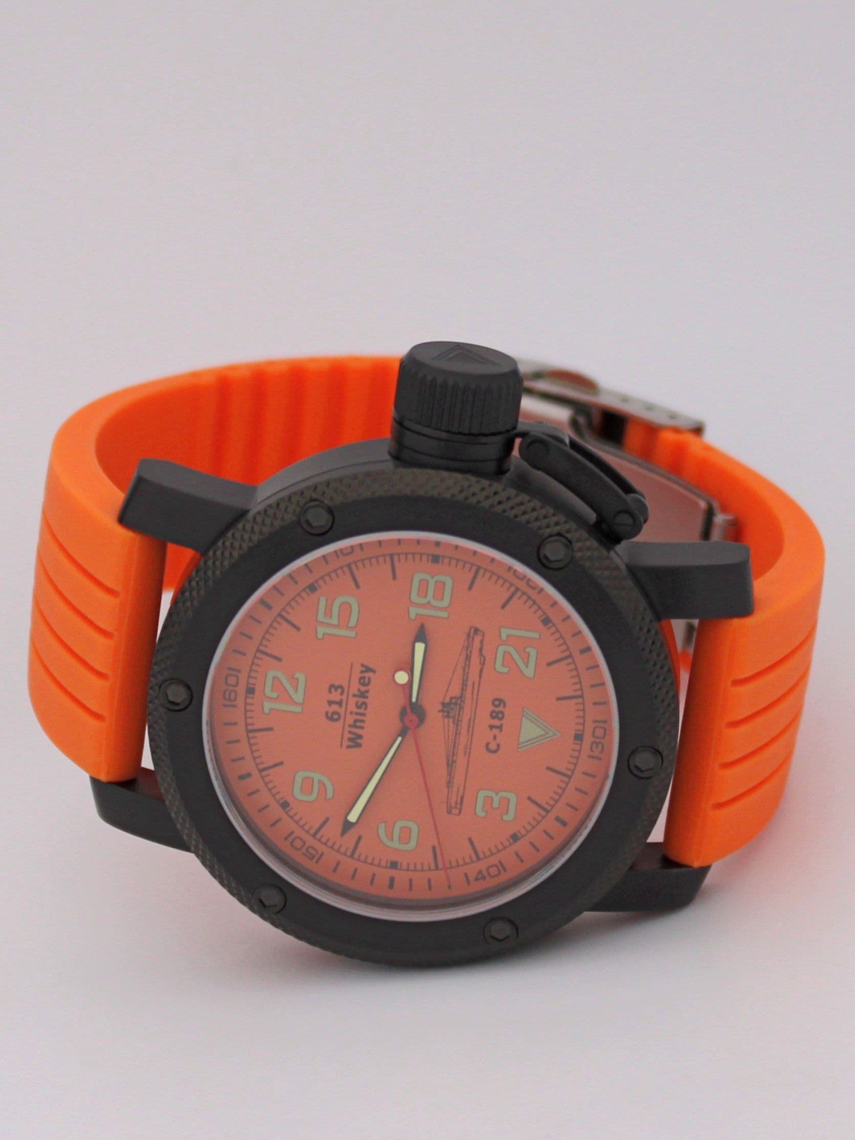 Часы С-189 (Whiskey) механические с автоподзаводом (Восток 2431) 101.103.15