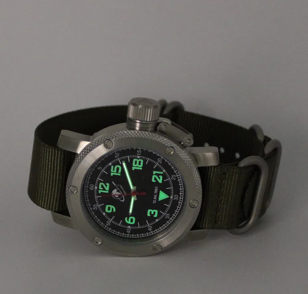 Часы "Поехали!" 114.21  механические, механизм Ракета 2623