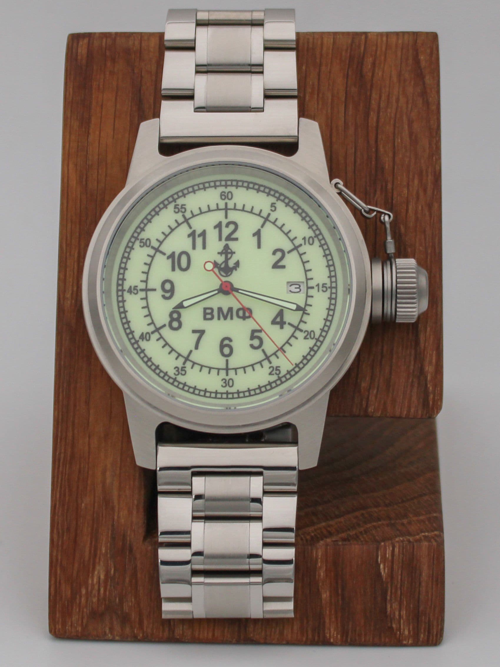 Часы ВМФ механические с автоподзаводом (Seiko NH35A) 45.320.2