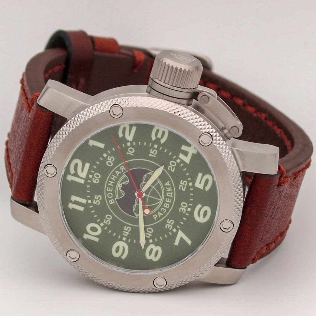 Часы ВОЕННАЯ РАЗВЕДКА, механизм Восток 2415.01