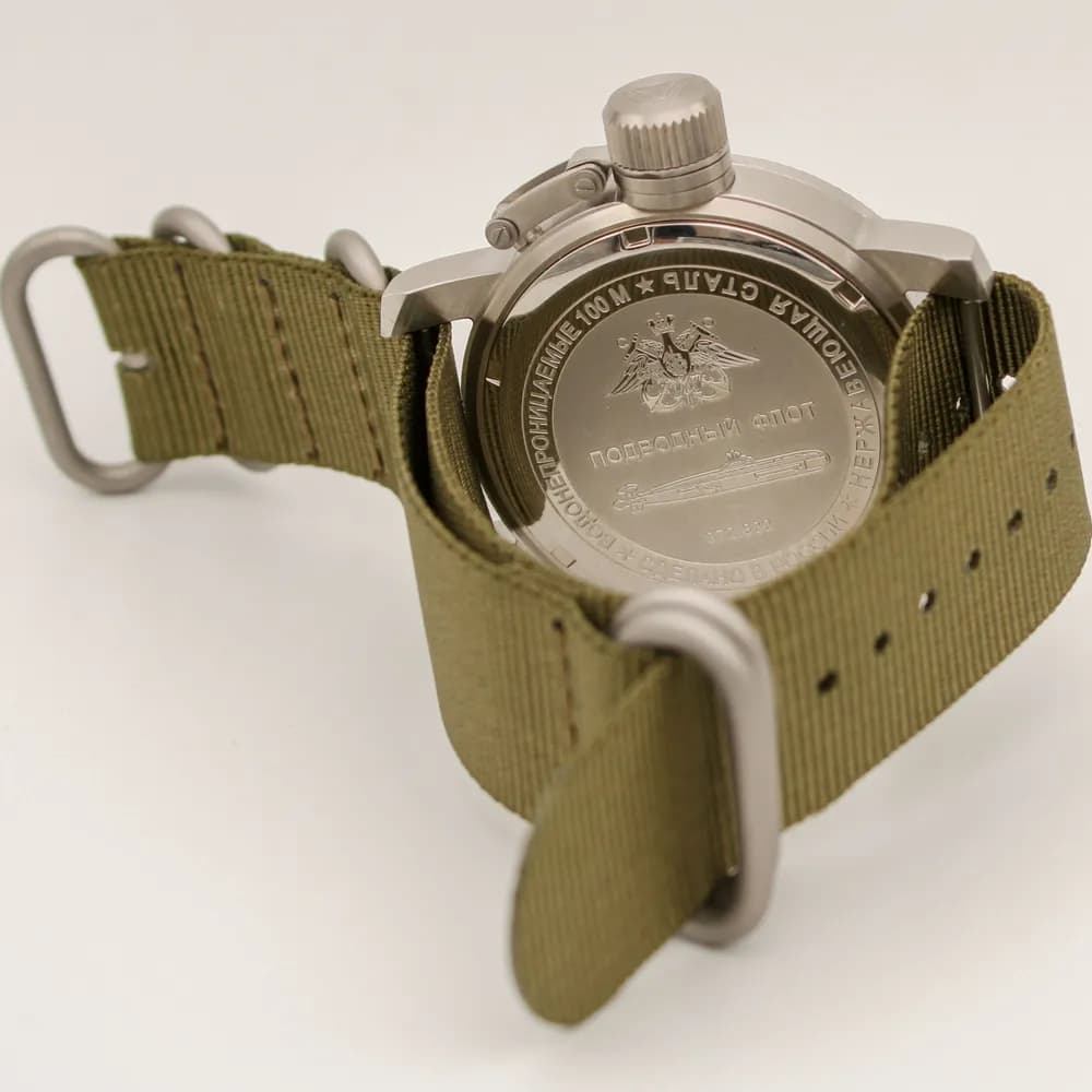 Часы наручные  ВМФ СССР  024.21  механические, механизм Ракета 2623Н