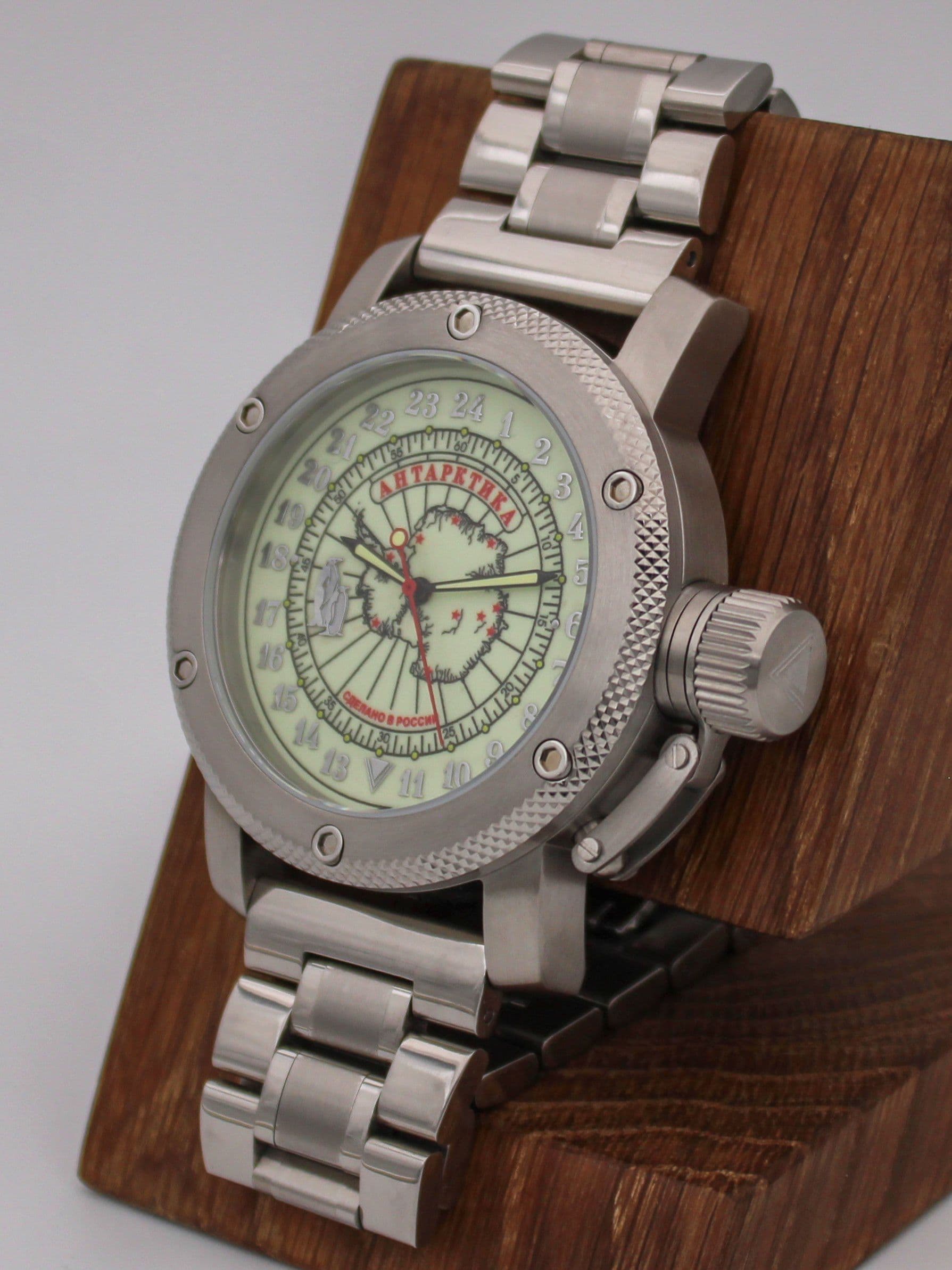Часы Полярные / Антарктика механические с автоподзаводом (Восток 2431) 01.140.2