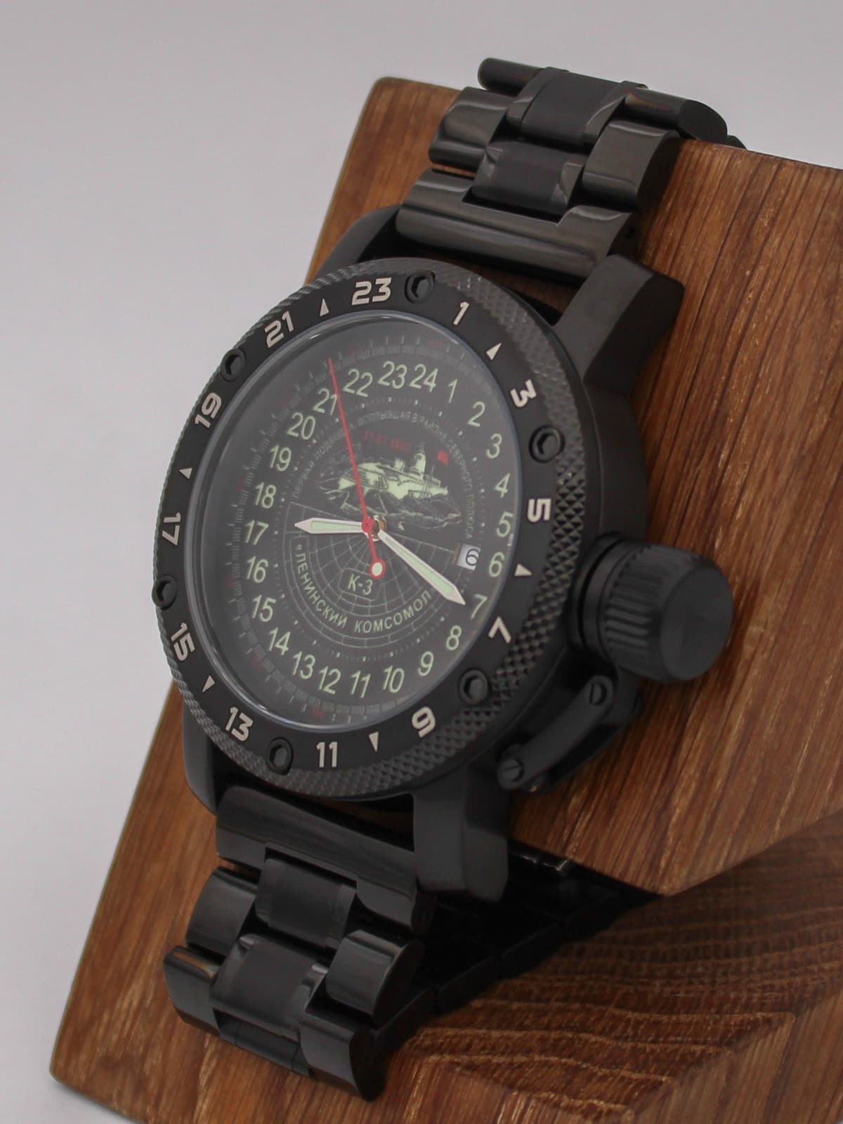 Часы К-3 "Ленинский комсомол" кварцевые (Ronda 515.24H) Q147.152.1