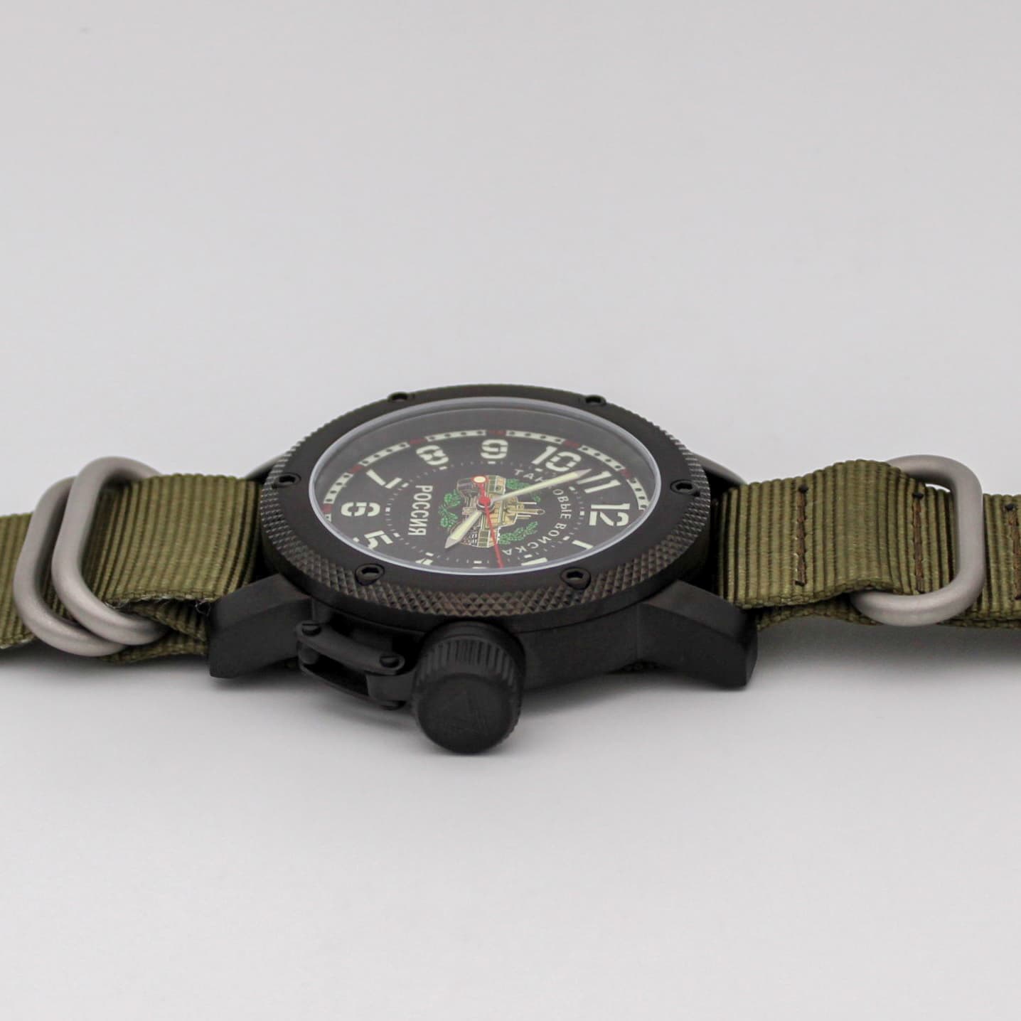 Часы Танковые войска РОССИЯ, механизм Восток 2415.01