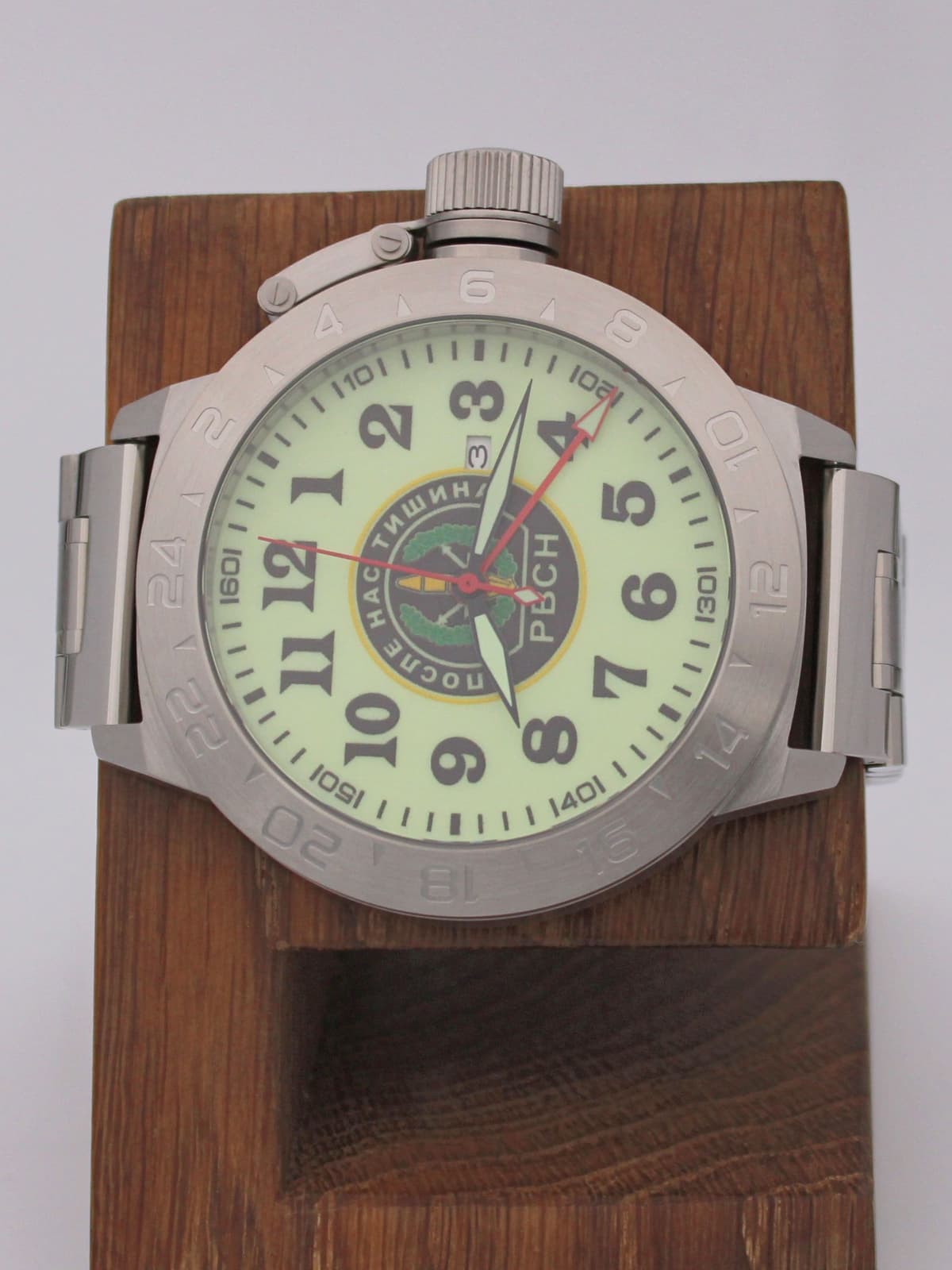 Часы РВСН механические с автоподзаводом (Seiko NH34A) 52.307.2