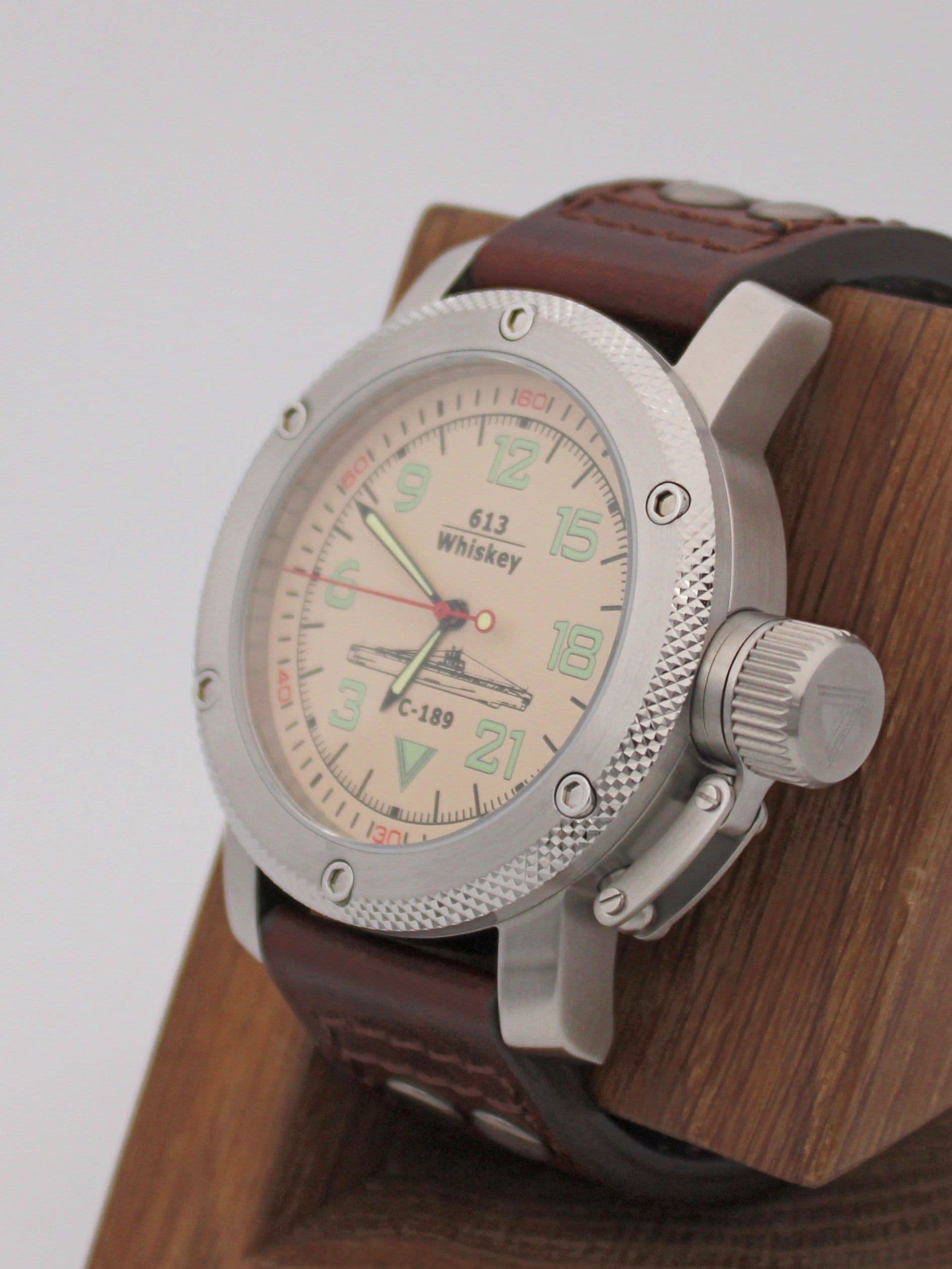 Часы С-189 (Whiskey) механические с автоподзаводом (Восток 2431) 01.102.02