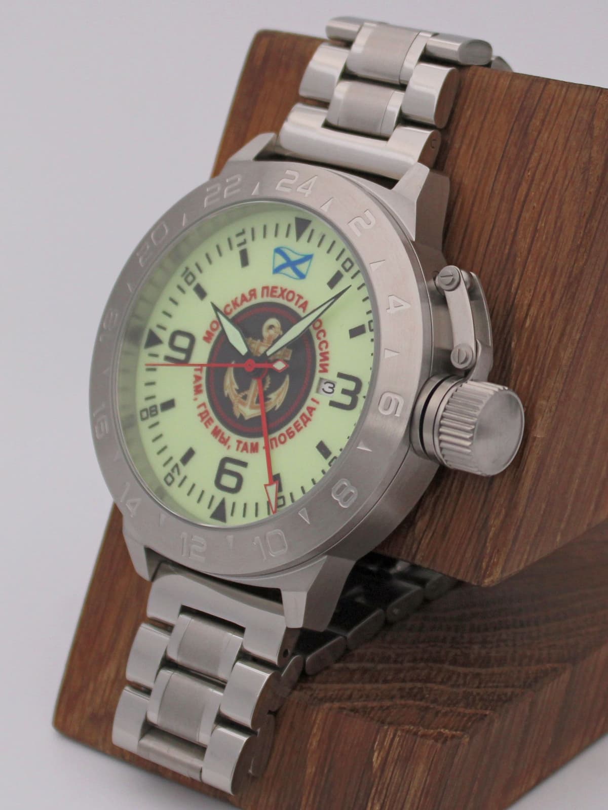 Часы Морская пехота механические с автоподзаводом (Seiko NH34A) 52.166.2