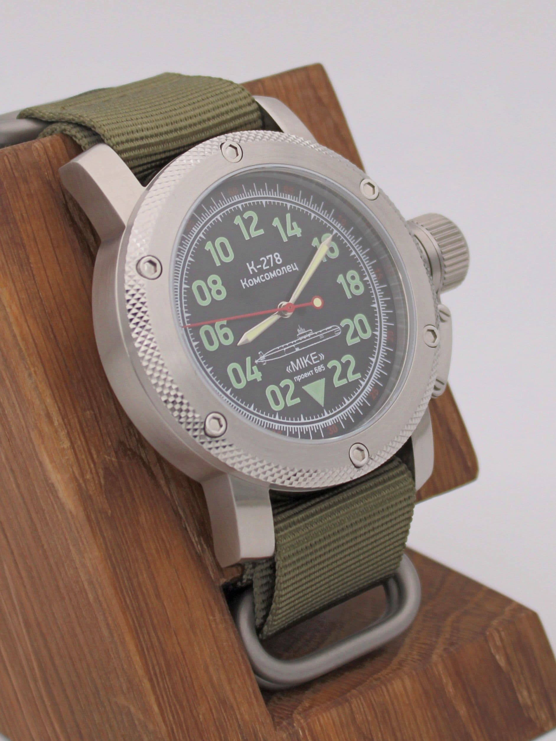 Часы К-278 / Комсомолец (Mike) механические с автоподзаводом (Восток 2431) 01.044.21