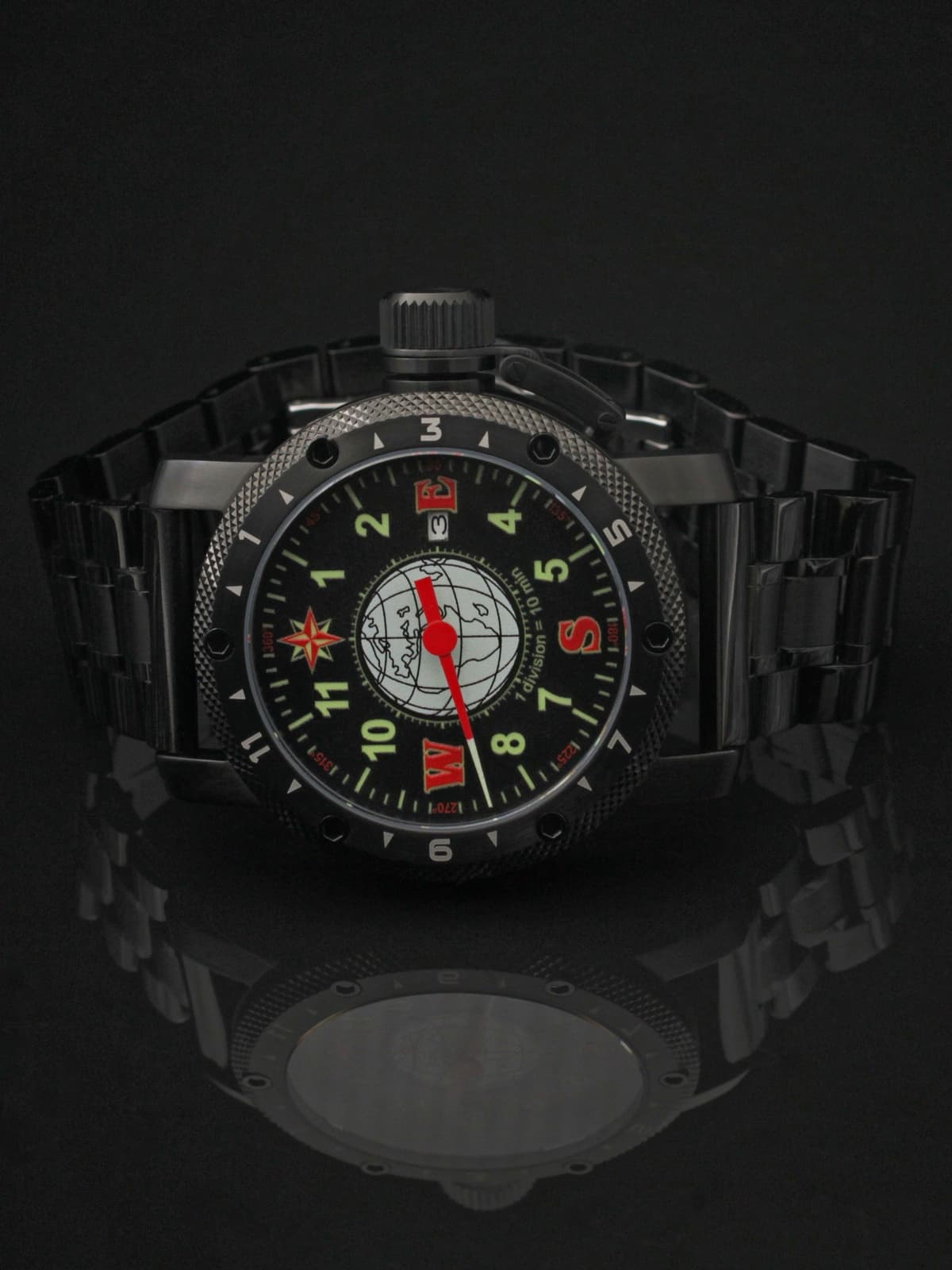 Часы Компас однострелочные механические с автоподзаводом (Seiko NH35A) 147.185.1