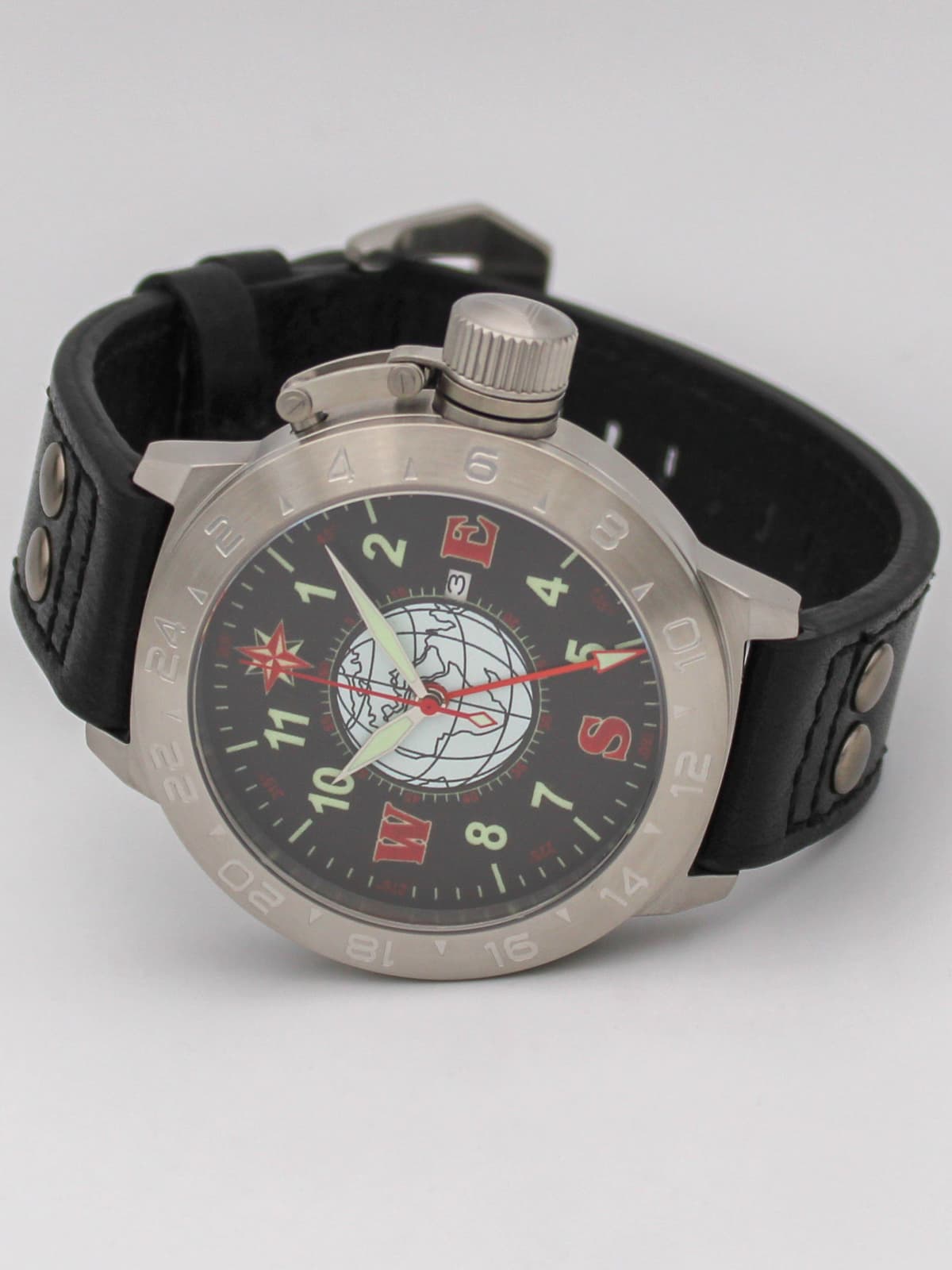 Часы Компас механические с автоподзаводом (Seiko NH34A) 52.187.01