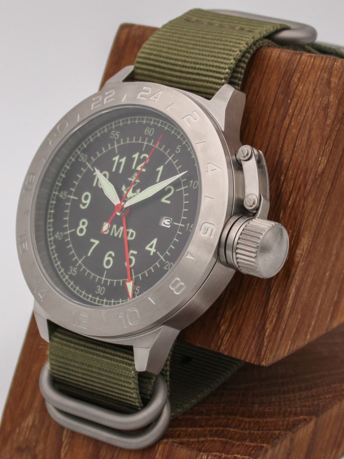 Часы ВМФ механические с автоподзаводом (Seiko NH34A) 52.321.21