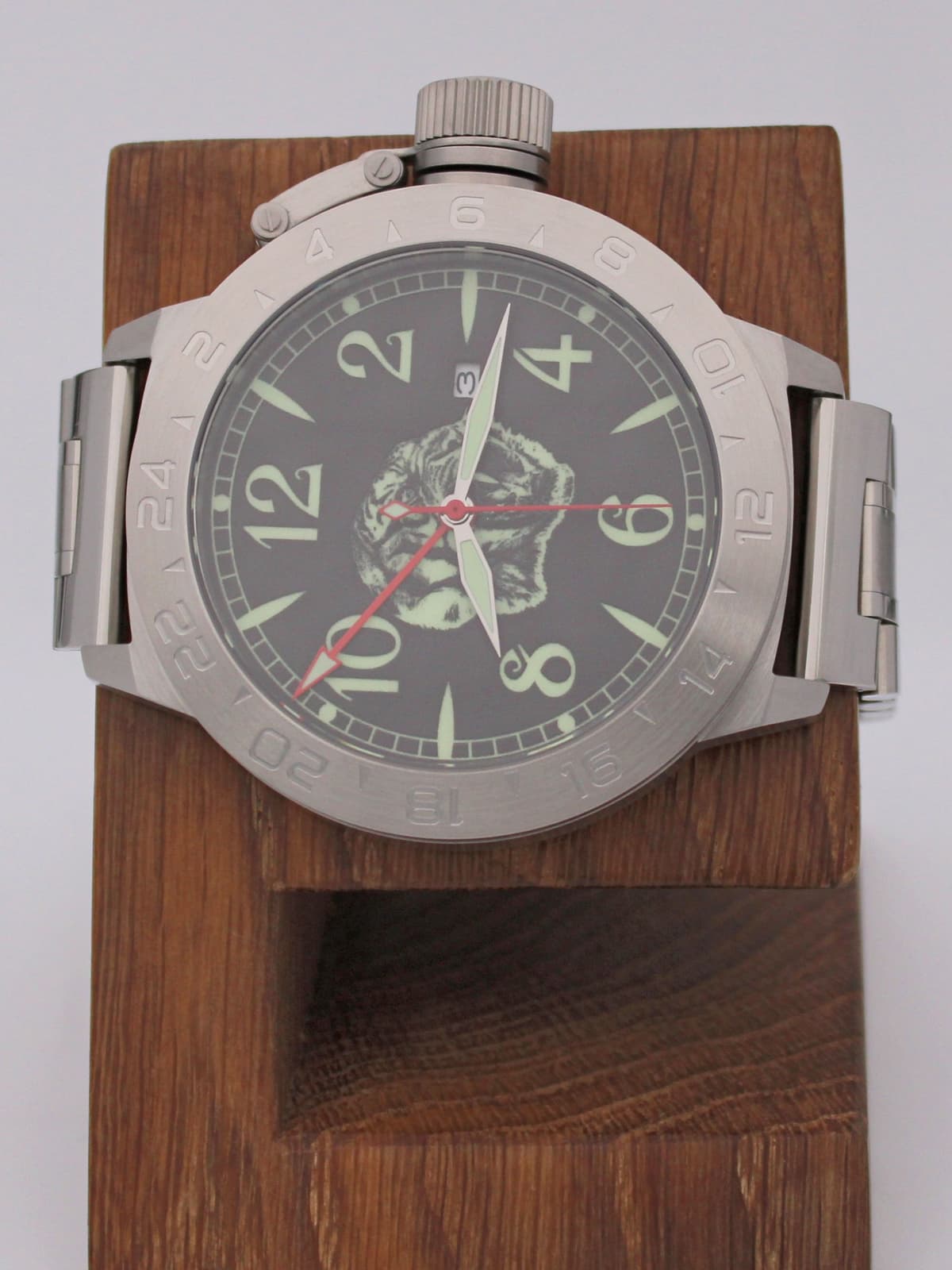 Часы Тигр механические с автоподзаводом (Seiko NH34A) 52.310.2