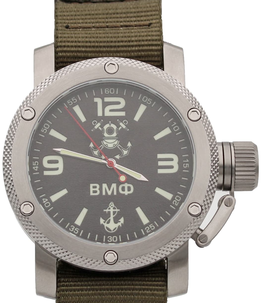 Часы ВМФ(с якорем) механизм Восток 2415.01