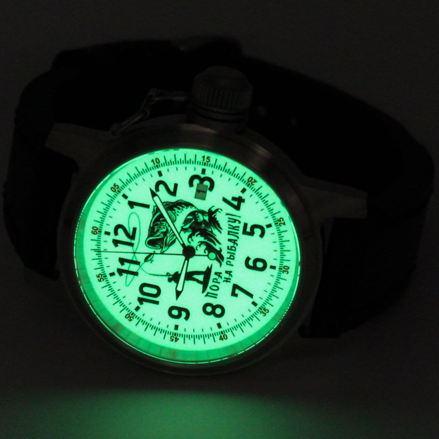 Часы "Пора на рыбалку!" механические с автоподзаводом (Seiko NH35A) 45.175.01