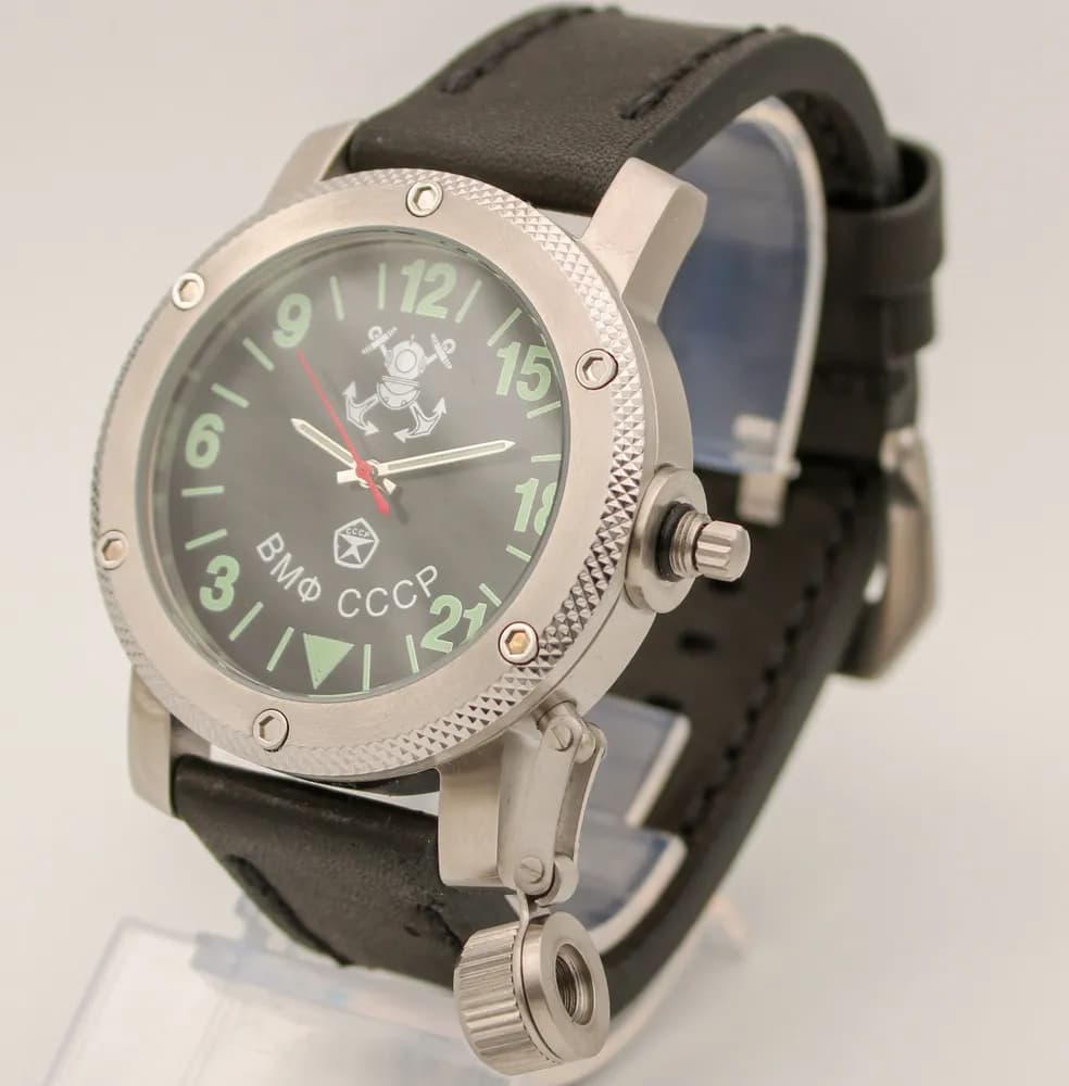 Часы ВМФ СССР механические 024.01 механизм Ракета 2623