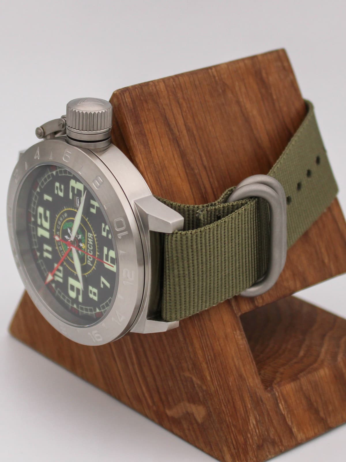 Часы Войска связи механические с автоподзаводом (Seiko NH34A) 52.197.21