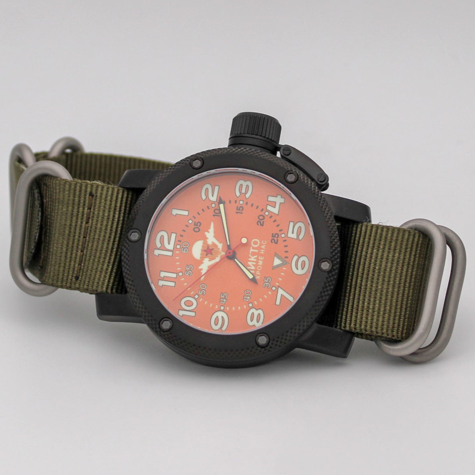 Часы  ВДВ  КУПОЛ, механизм Ракета 2609