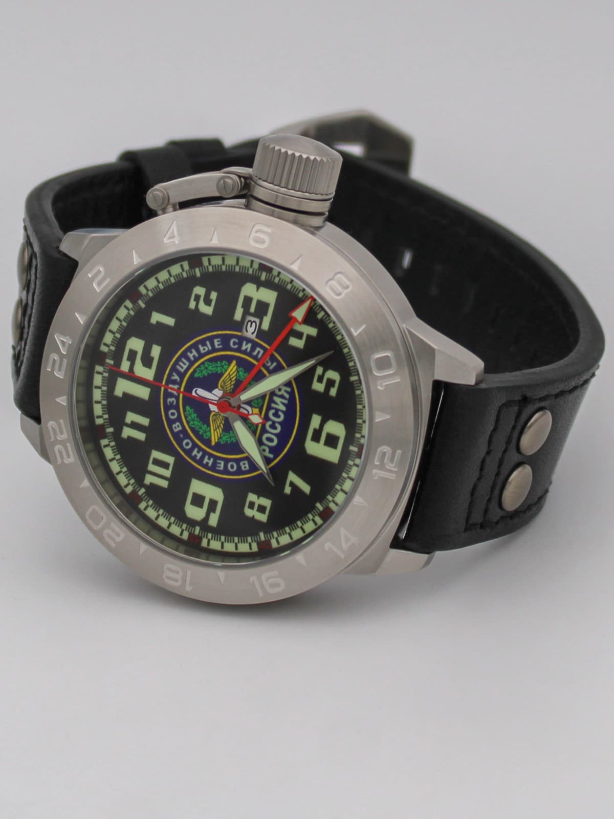 Часы ВВС механические с автоподзаводом (Seiko NH34A) 52.207.01