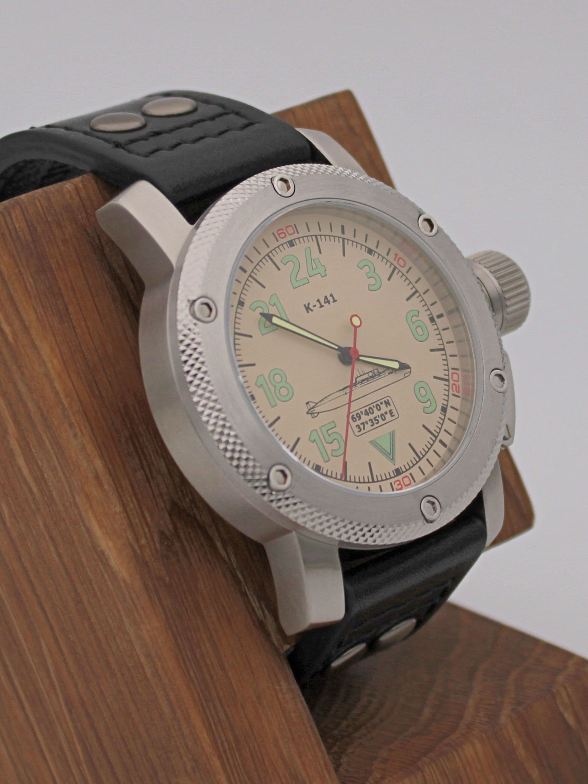 Часы К-141 / Курск (Oscar-II) механические с автоподзаводом (Восток 2431) 01.087.01