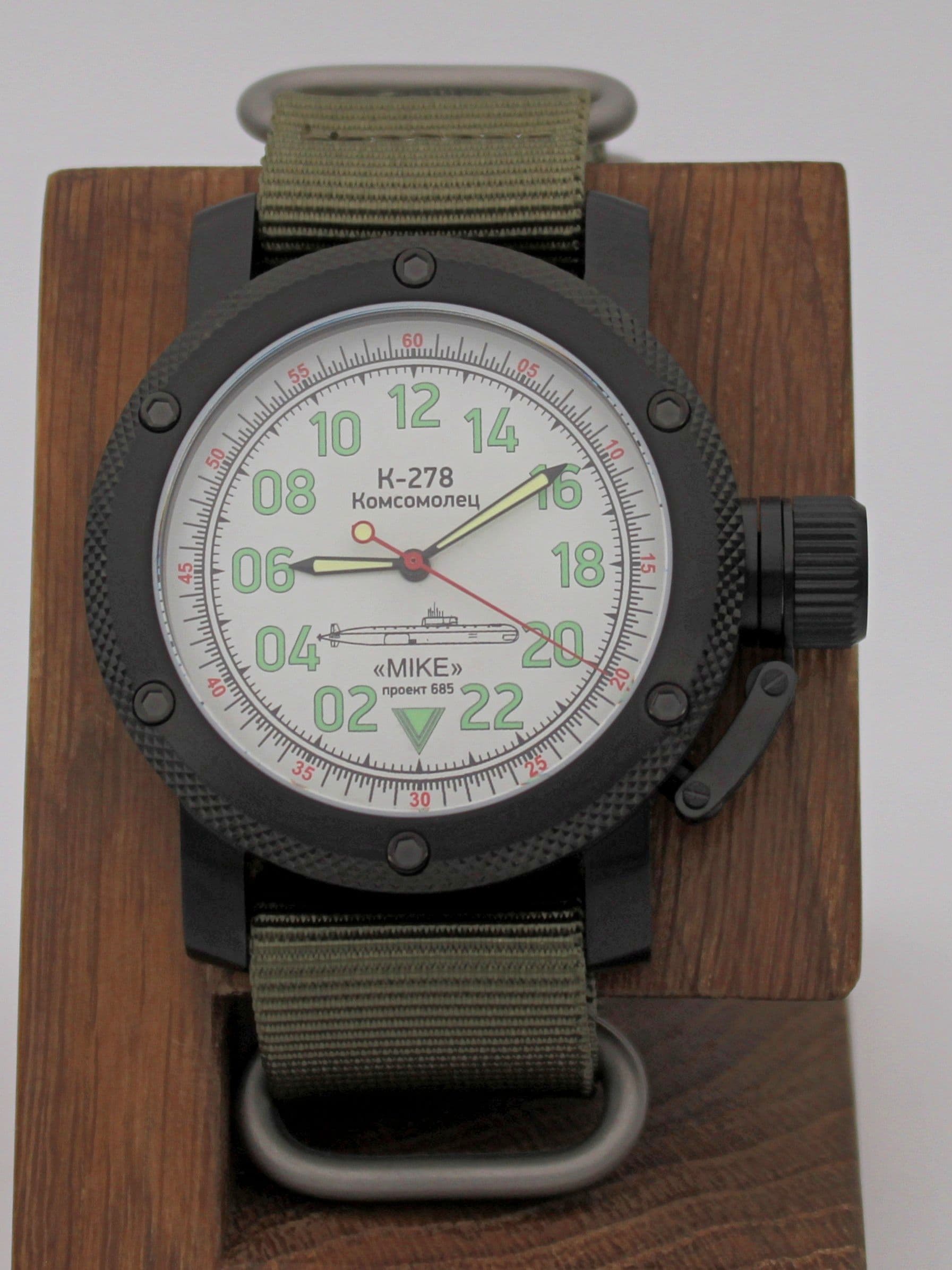 Часы К-278 / Комсомолец (Mike) механические (Ракета 2623) 103.041.21