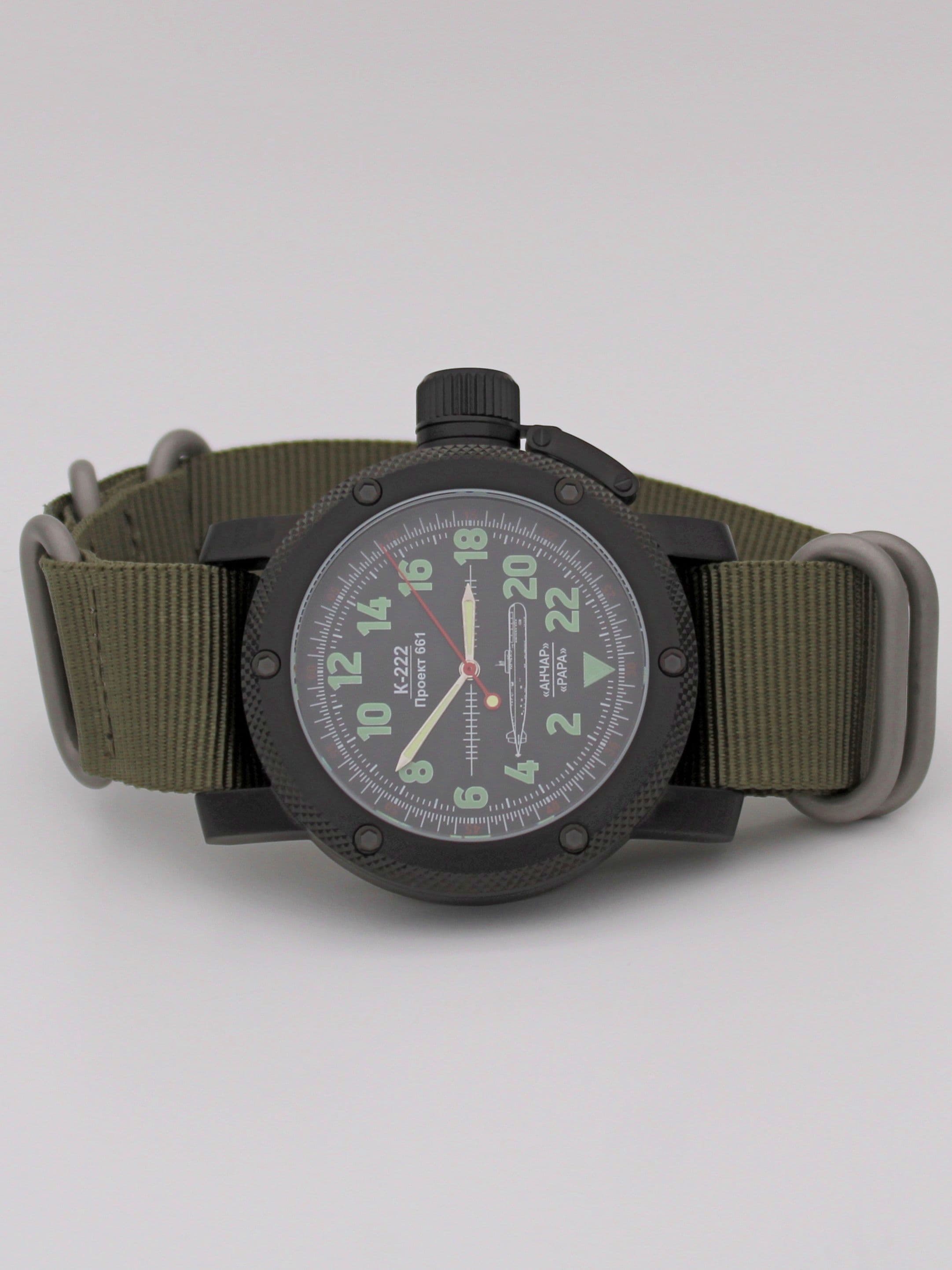 Часы К-222 / Анчар (Papa) механические с автоподзаводом (Восток 2431) 101.034.21