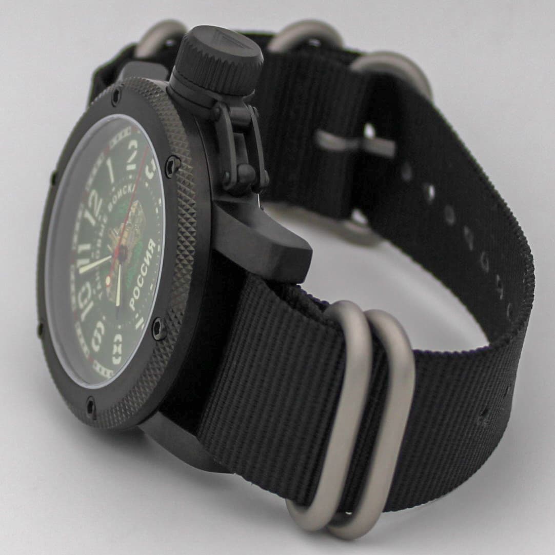 Часы Танковые войска РОССИЯ, механизм Восток 2415.01