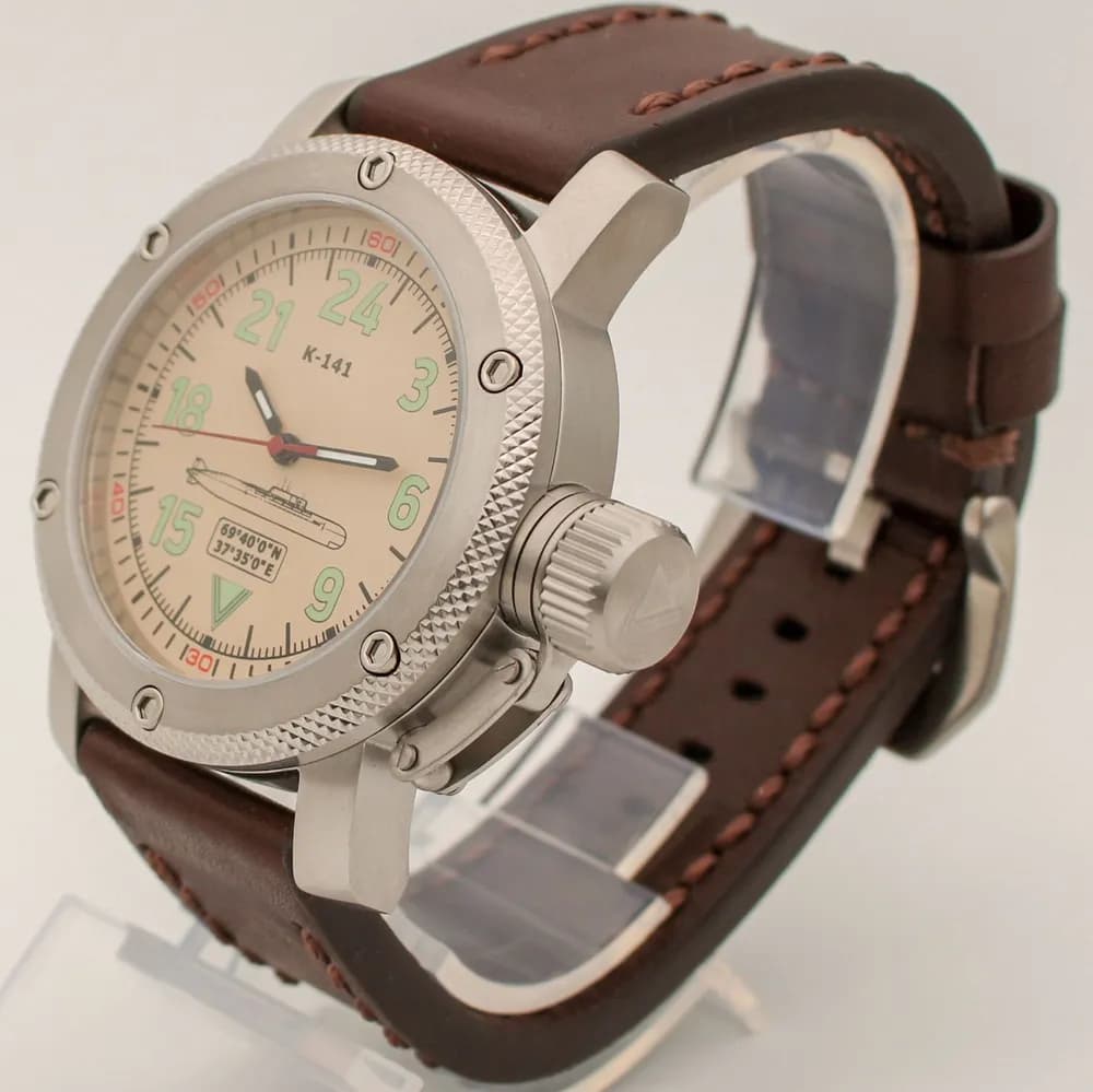 Часы К-141 / Курск (Oscar-II) 087.02 механические, механизм Ракета 2623 