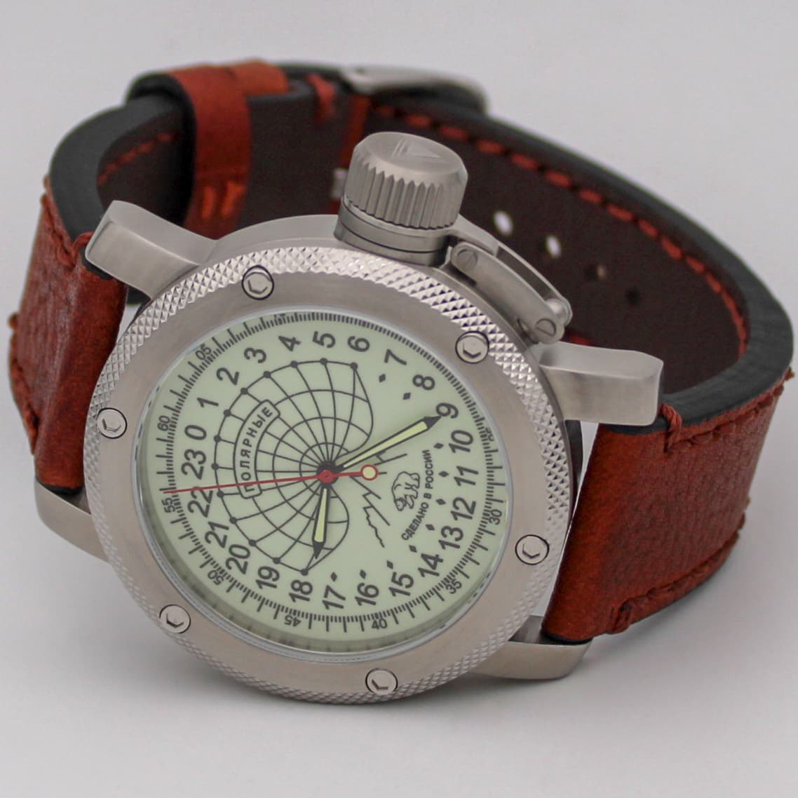 Часы Полярные (медведь) механизм Восток 2431.01