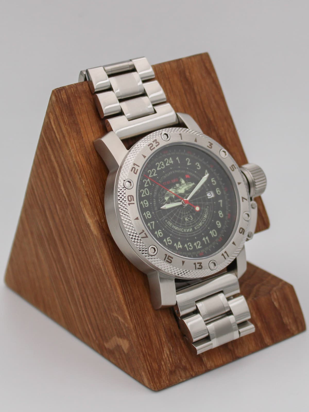 Часы К-3 "Ленинский комсомол" кварцевые (Ronda 515.24H) Q47.152.2