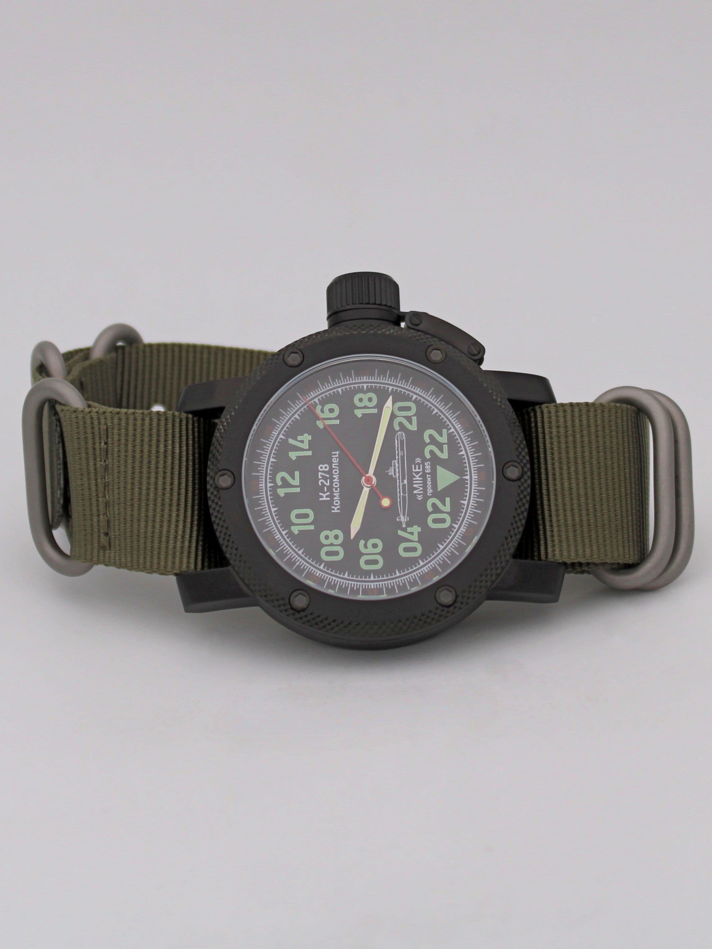 Часы К-278 / Комсомолец (Mike) механические с автоподзаводом (Восток 2431) 101.044.21