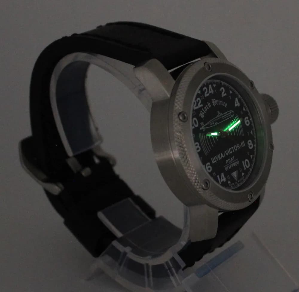 Часы 671 / Щука (Black Prince)  068.01 механические,  механизм Ракета 2623