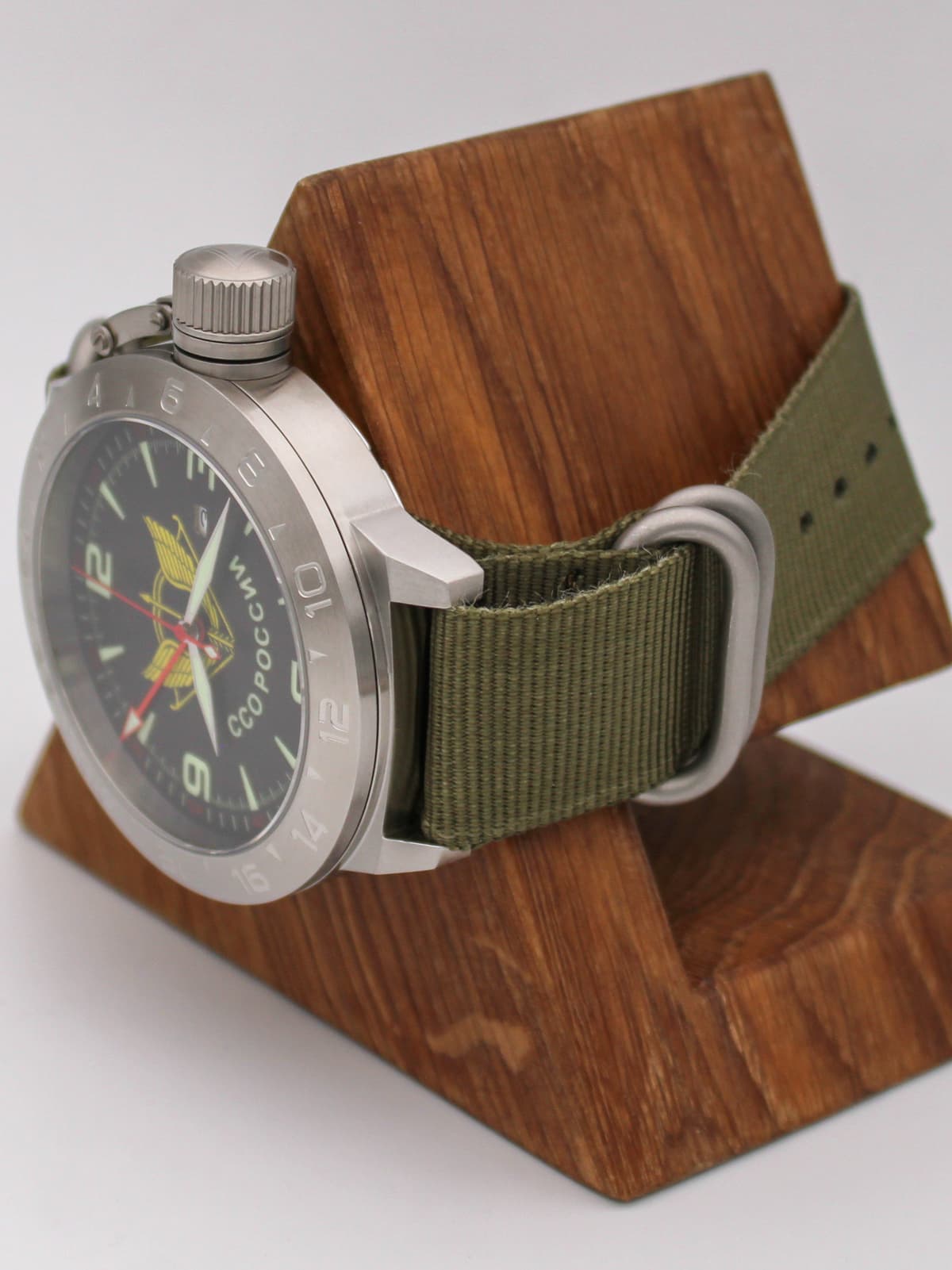 Часы ССО России механические с автоподзаводом (Seiko NH34A) 52.281.21