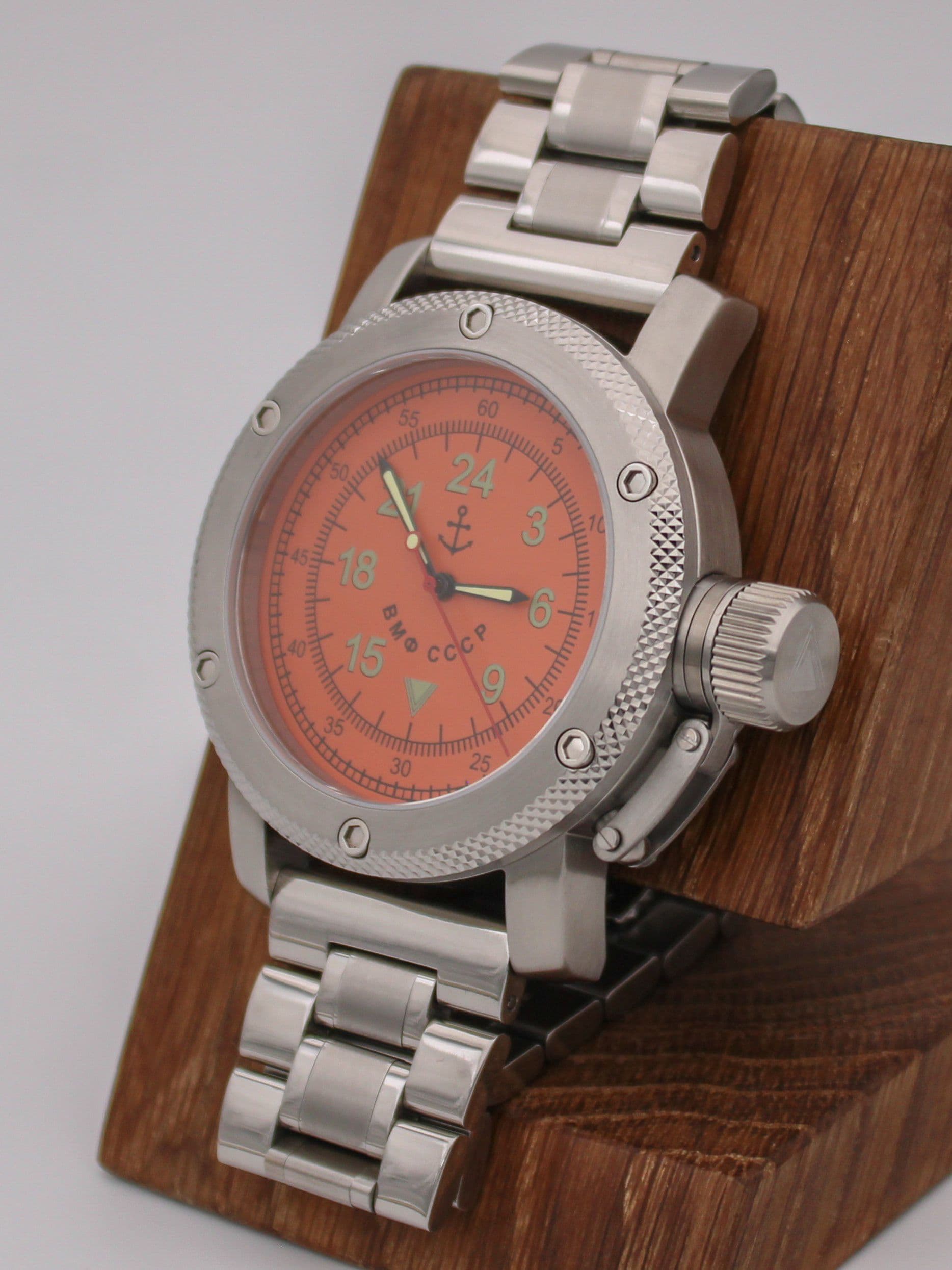 Часы ВМФ СССР механические с автоподзаводом (Восток 2431) 01.013.2